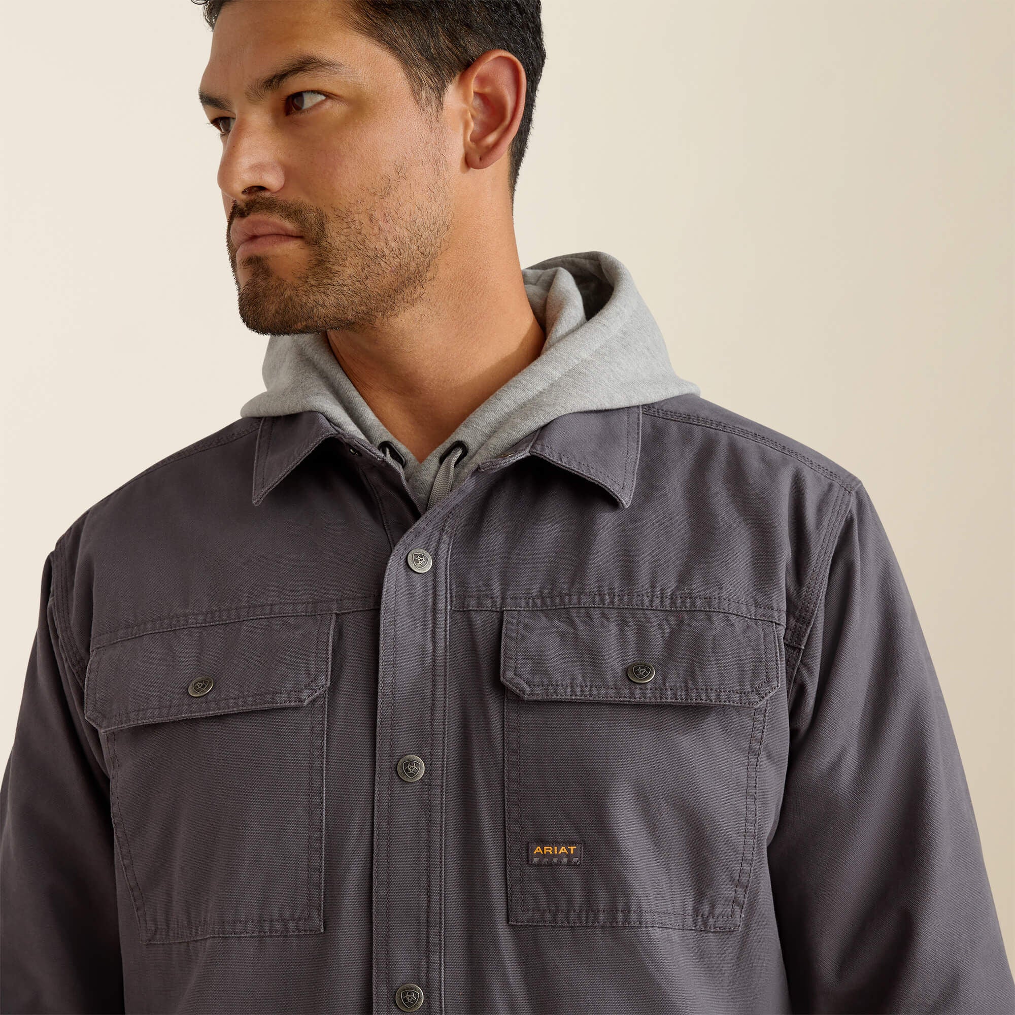 Men Rebar Canvas Shirt Jacket | Ariat Discount
