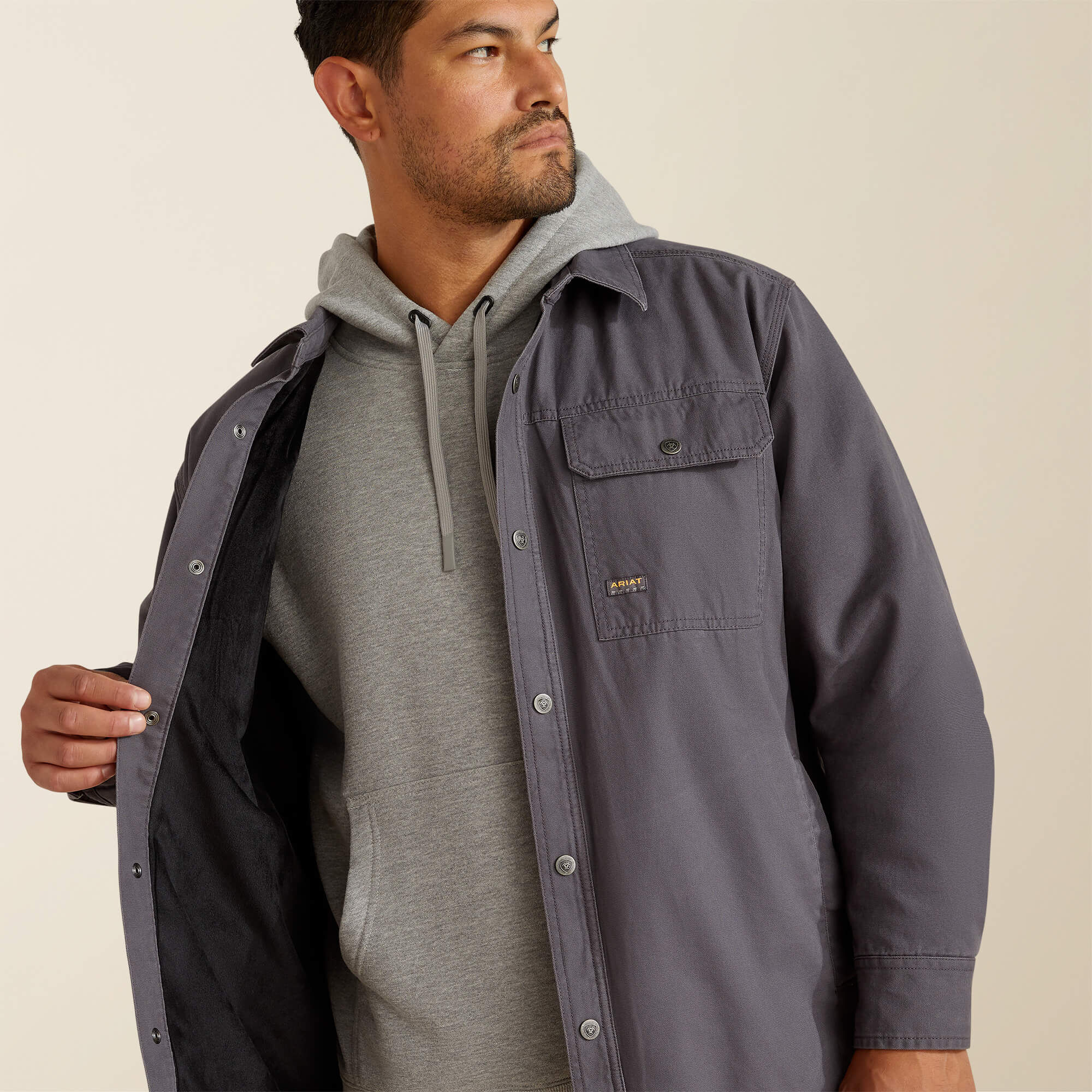 Men Rebar Canvas Shirt Jacket | Ariat Discount