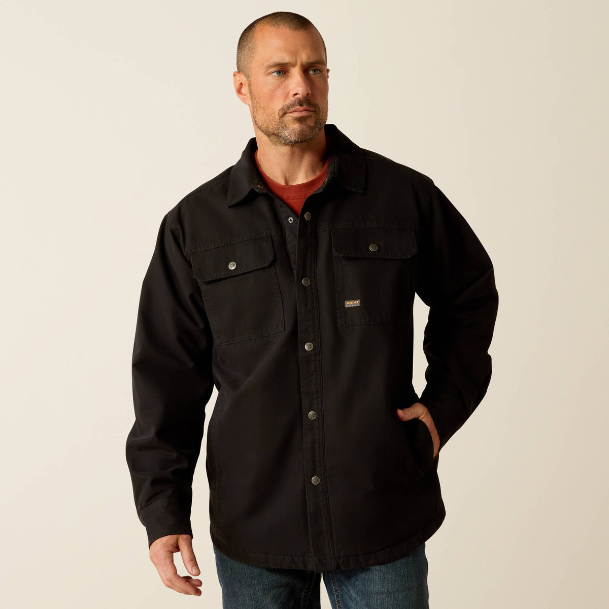 Men Rebar Canvas Shirt Jacket | Ariat near me