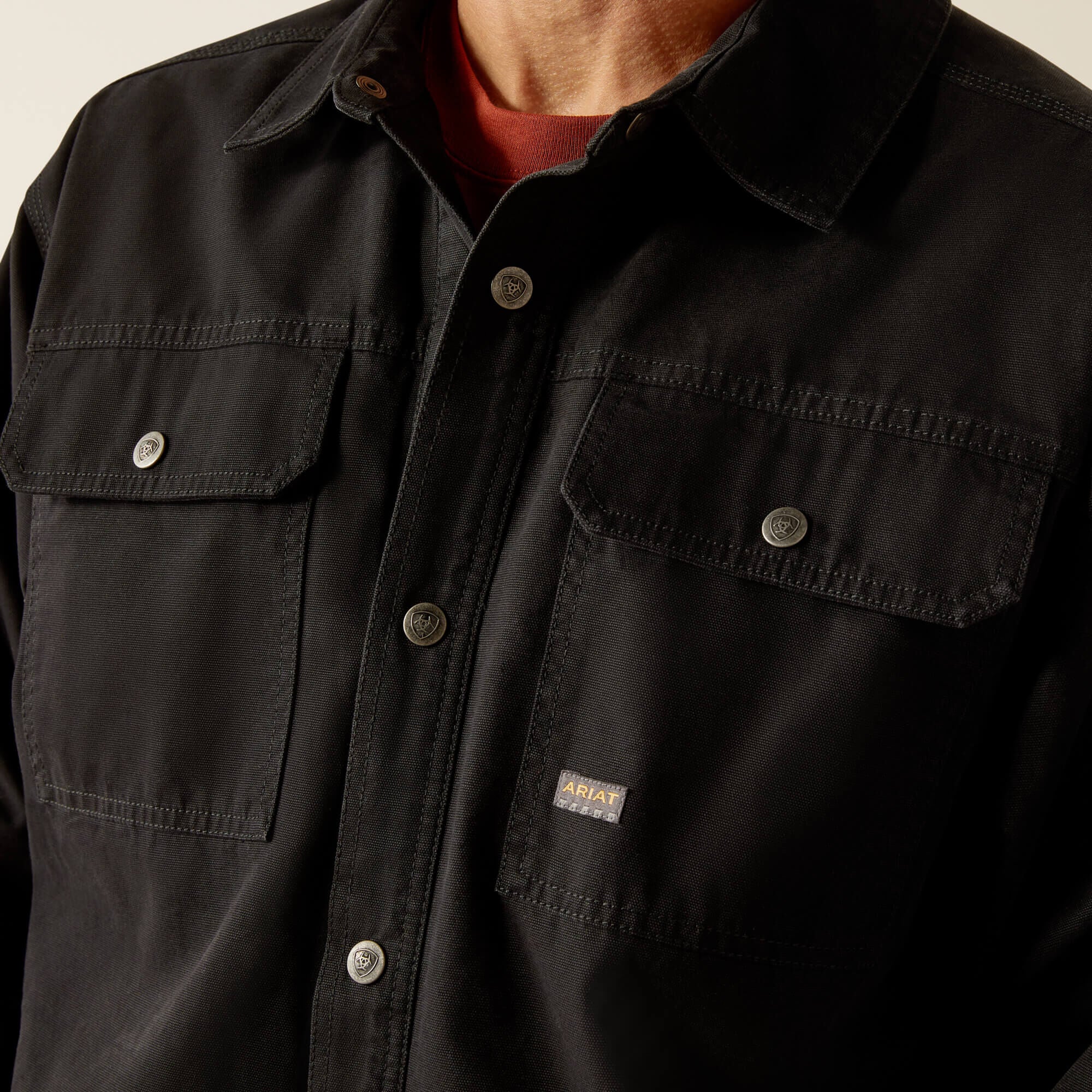 Men Rebar Canvas Shirt Jacket | Ariat near me