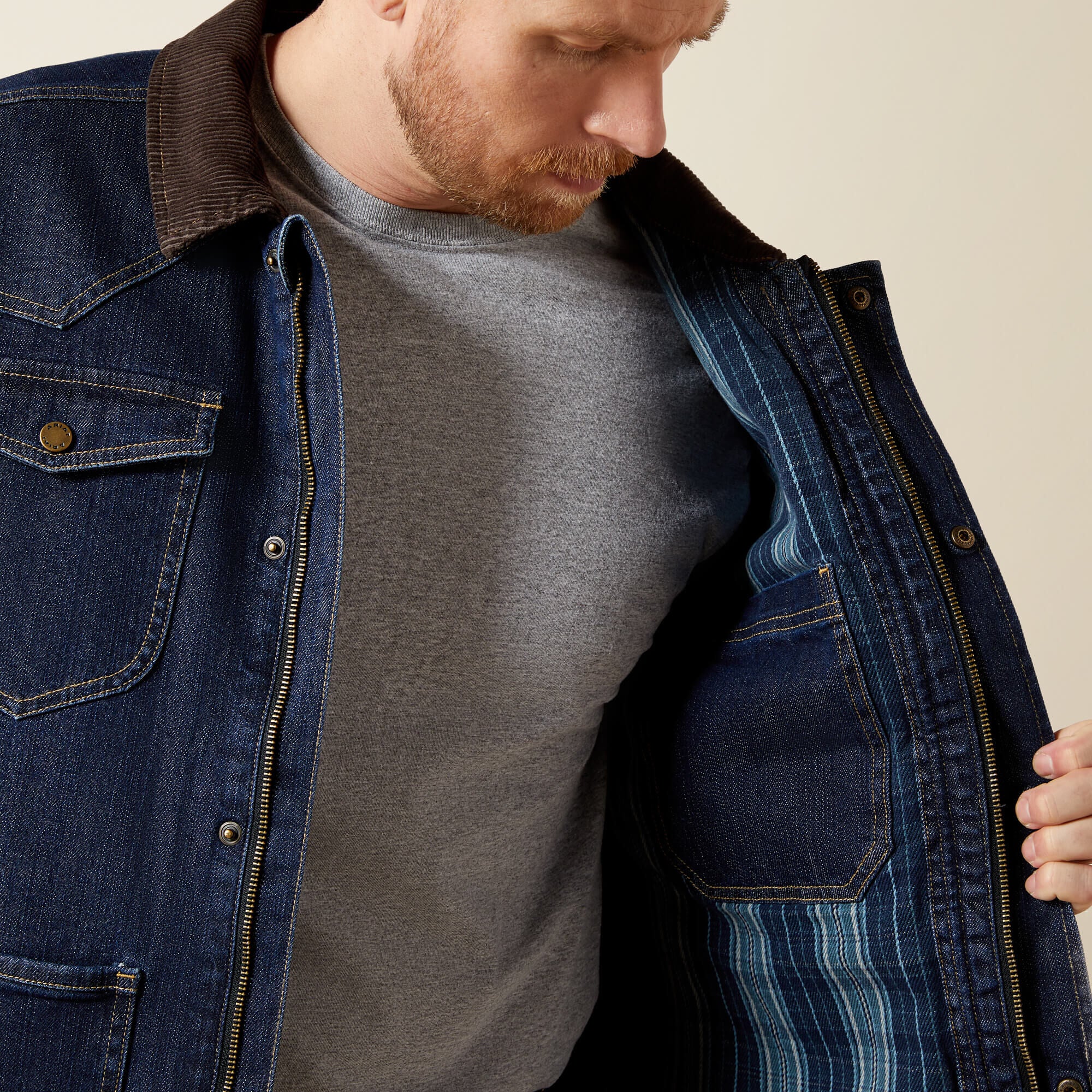 Men|Trends Denim Chore Jacket | Ariat
