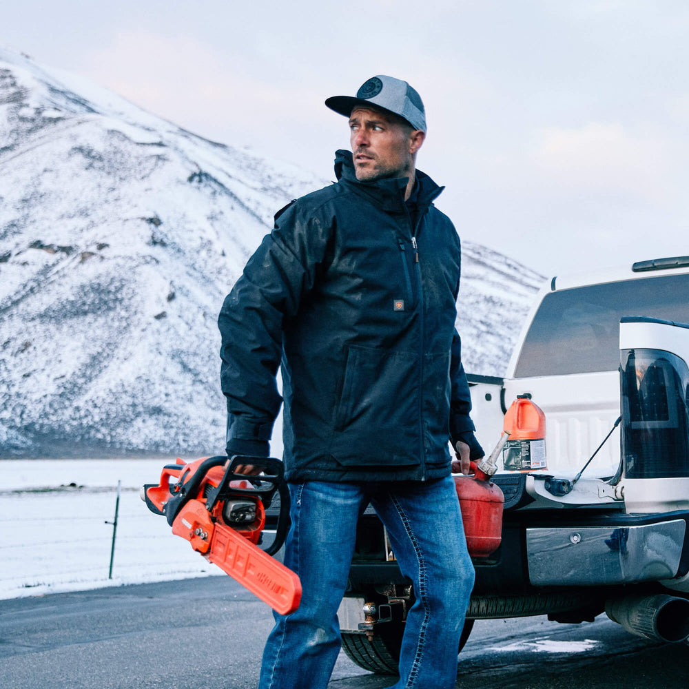 Men Rebar Storm Fighter 2.0 Waterproof Jacket | Ariat Discount