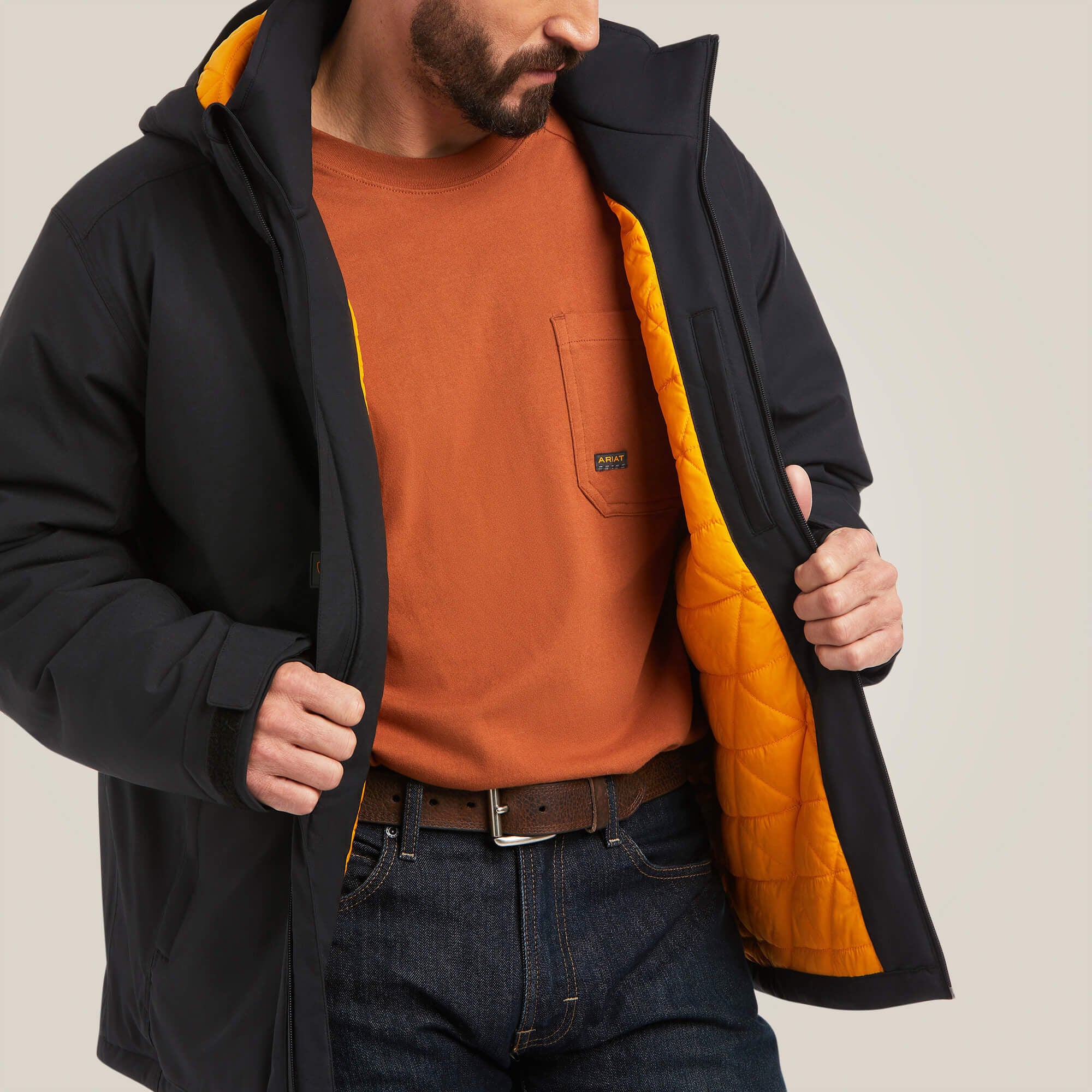 Men Rebar Storm Fighter 2.0 Waterproof Jacket | Ariat Discount