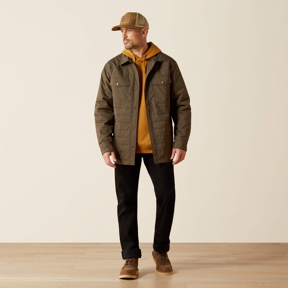 Men Quilted Shirt Jacket | Ariat us