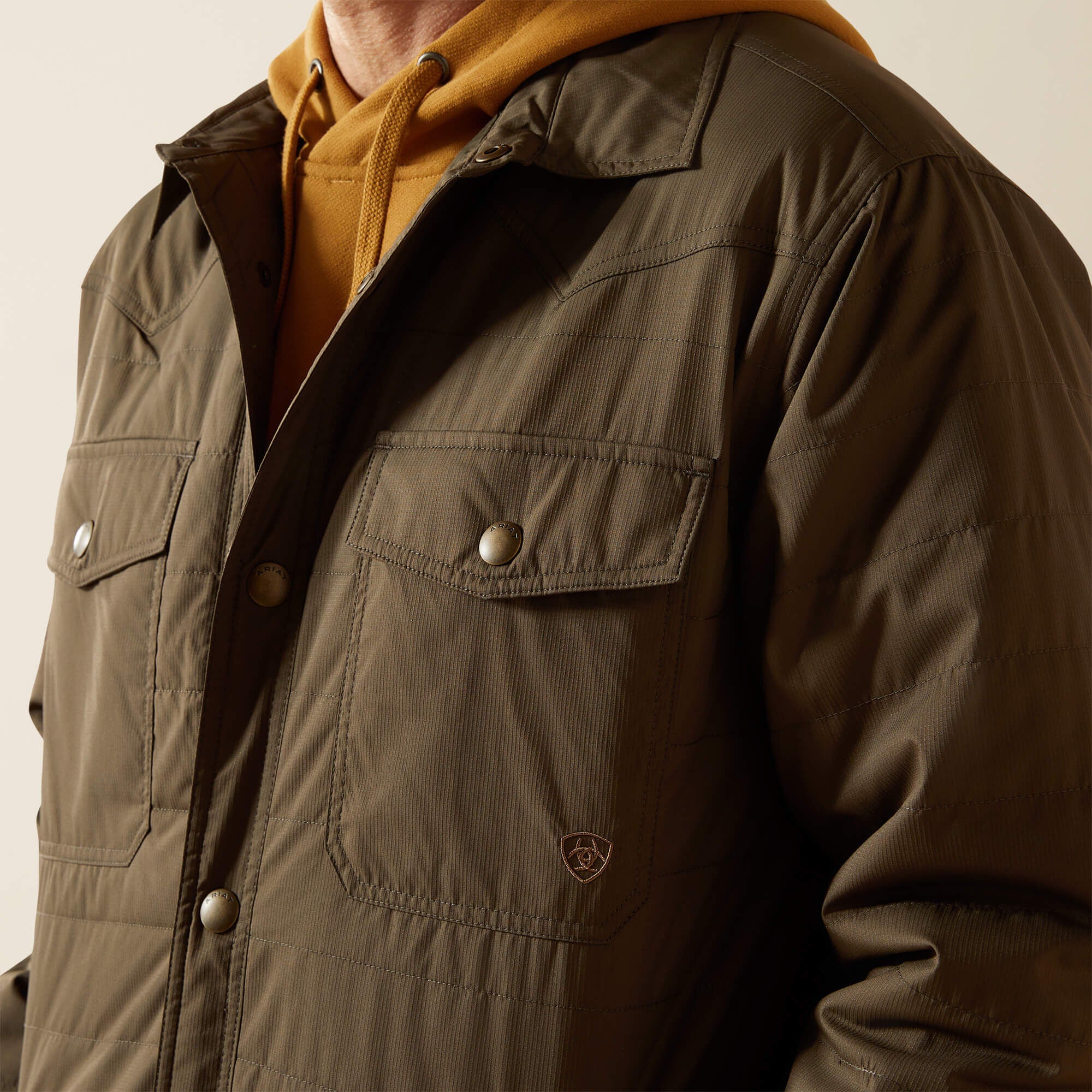 Men Quilted Shirt Jacket | Ariat us