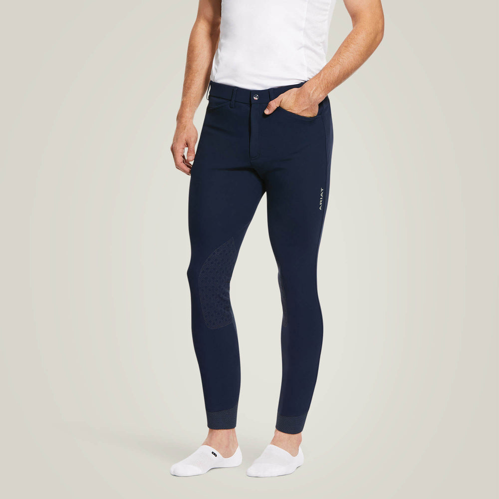 Men Tri Factor Grip Knee Patch Breech | Ariat Outlet