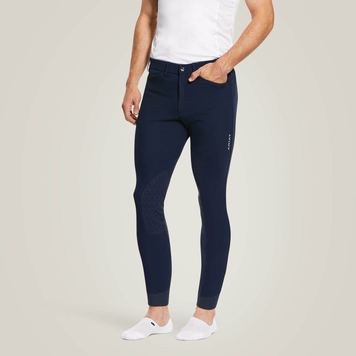Men Tri Factor Grip Knee Patch Breech | Ariat Outlet