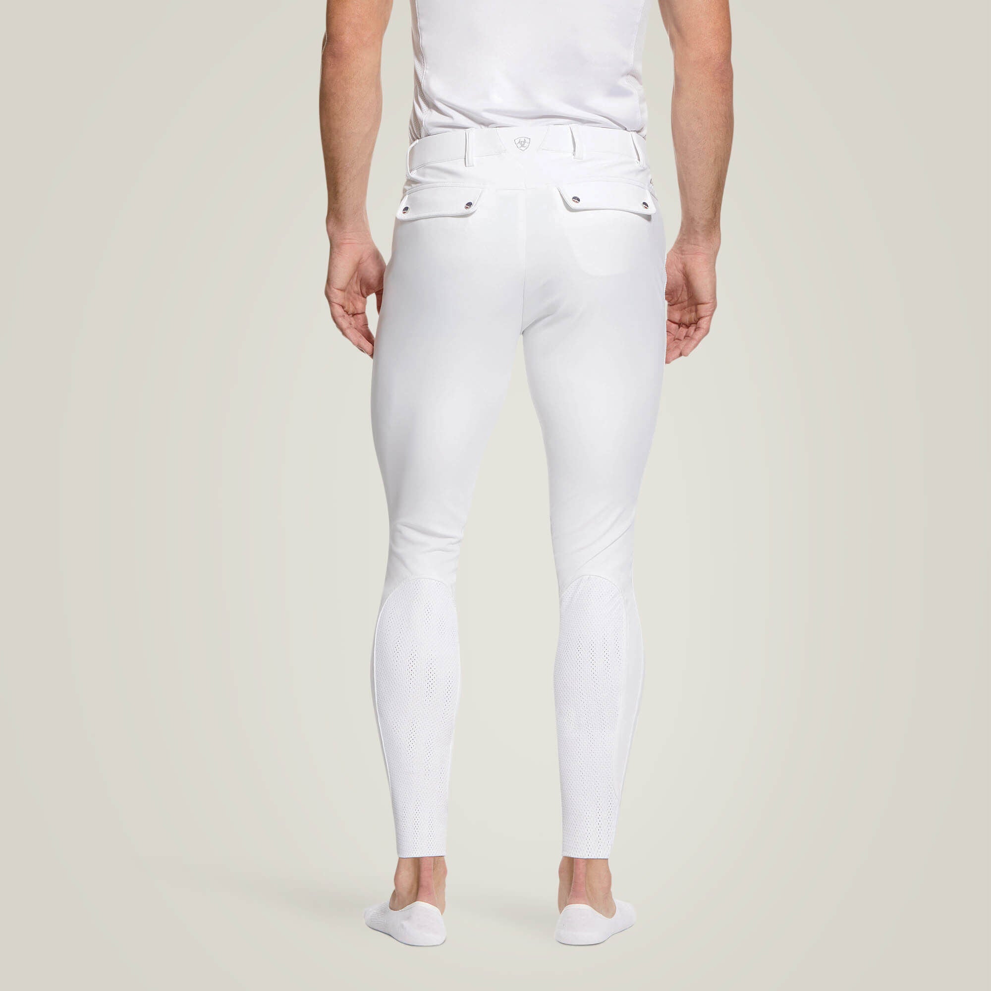 Men Tri Factor Grip Knee Patch Breech | Ariat for sale