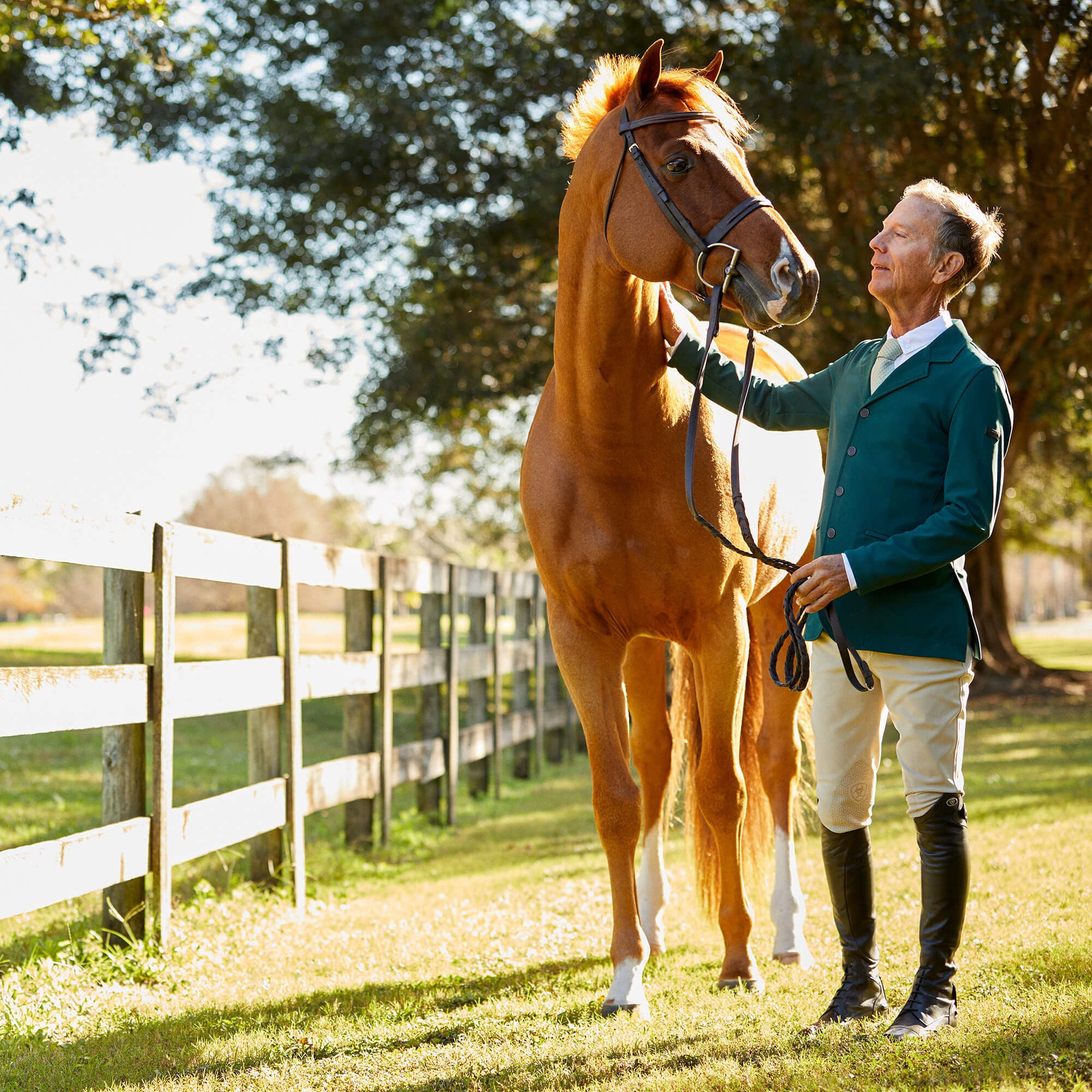 Men Speranza Knee Patch Breech | Ariat