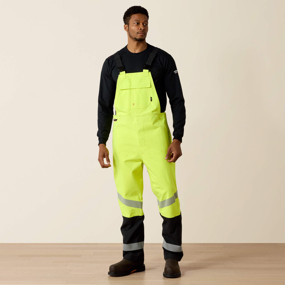 Men FR Hi-Vis Waterproof Bib | Ariat