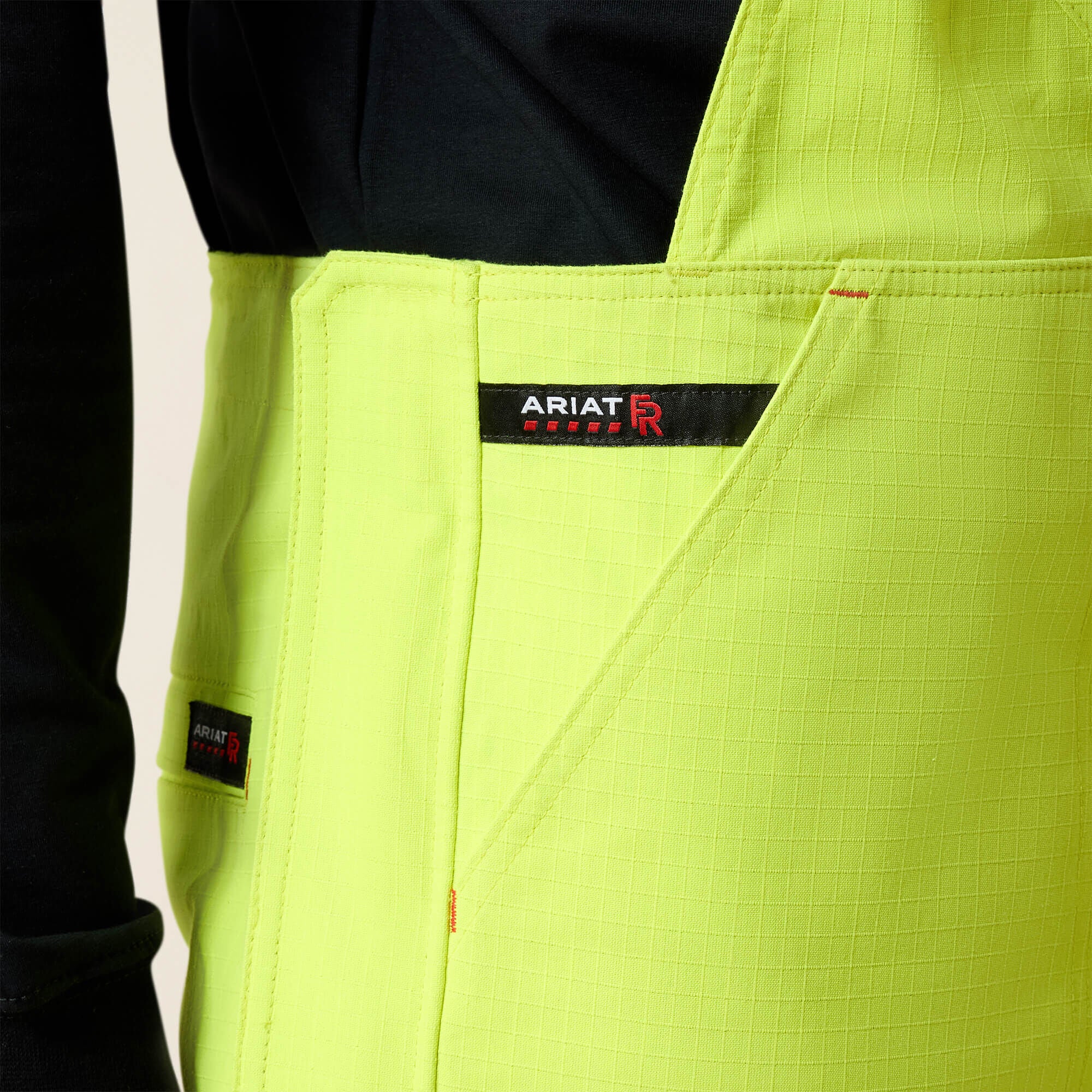 Men FR Hi-Vis Waterproof Bib | Ariat