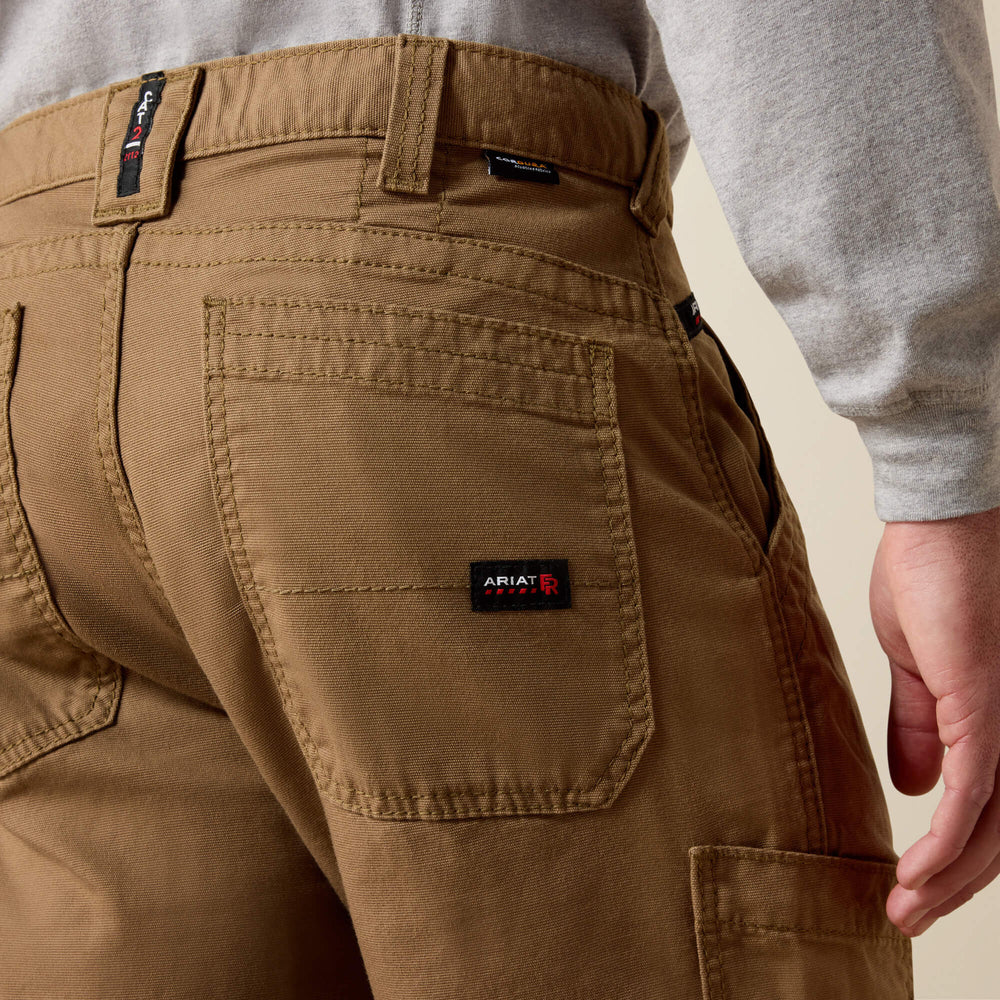 Men FR M5 Stretch DuraLight Cordura® Canvas Stackable Straight Leg Pant | Ariat us