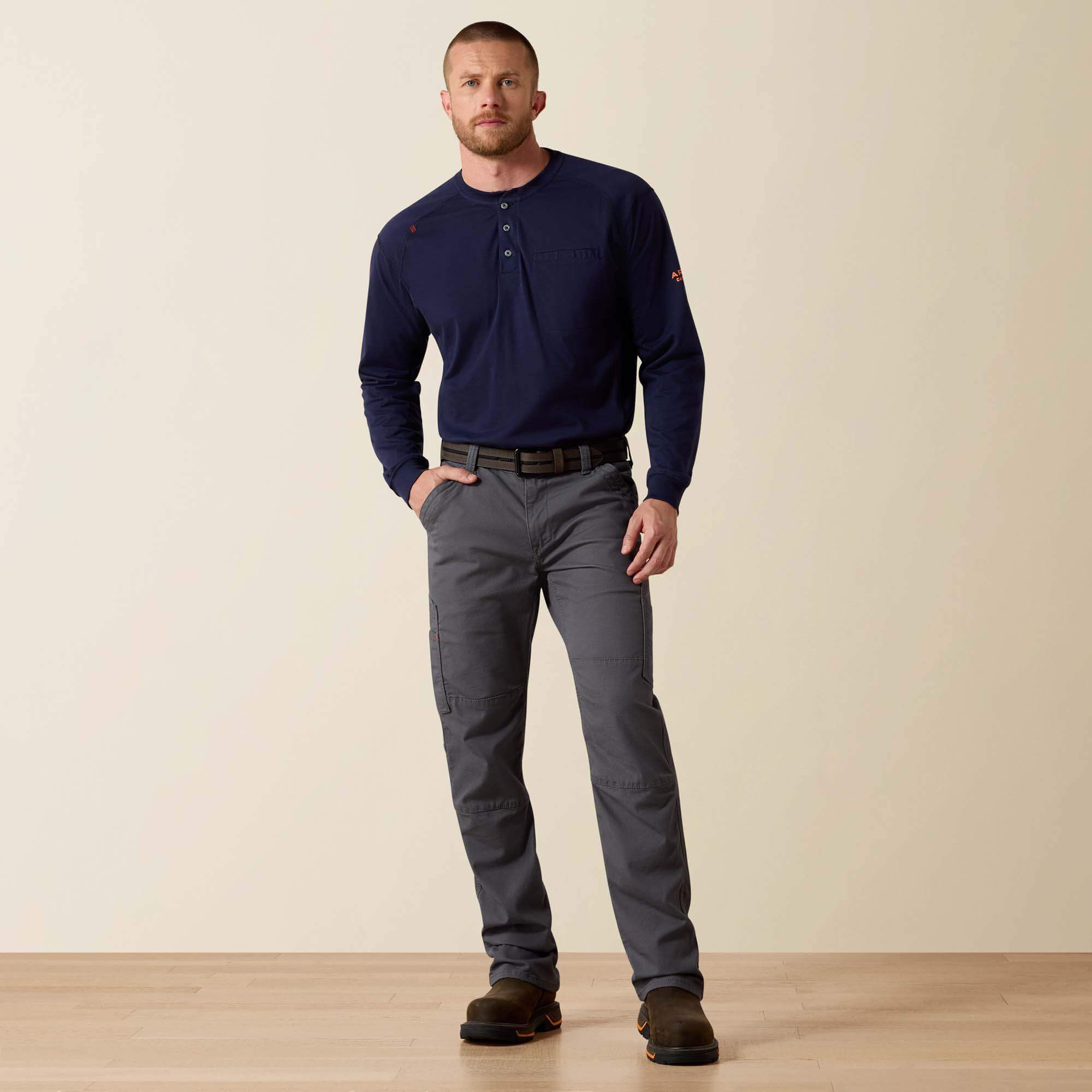 Men FR M5 Stretch DuraLight Cordura® Canvas Stackable Straight Leg Pant | Ariat Outlet