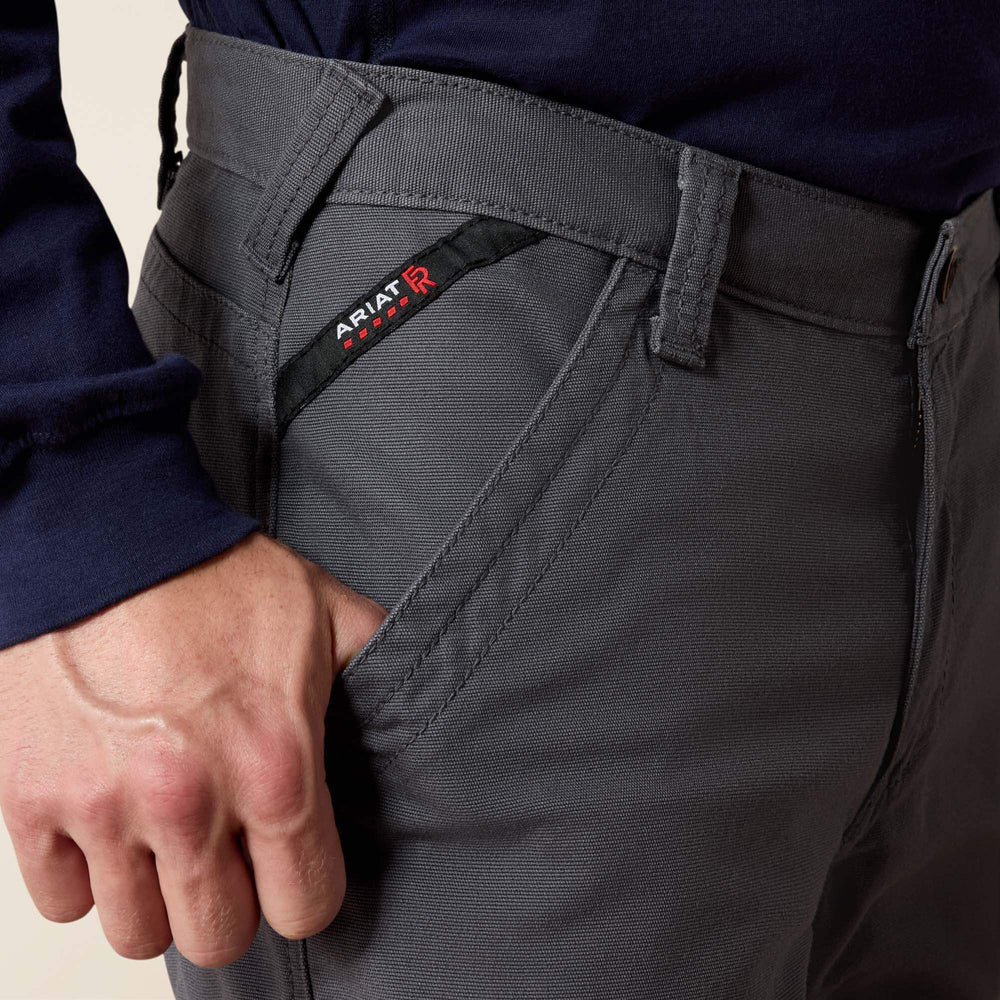 Men FR M5 Stretch DuraLight Cordura® Canvas Stackable Straight Leg Pant | Ariat Outlet