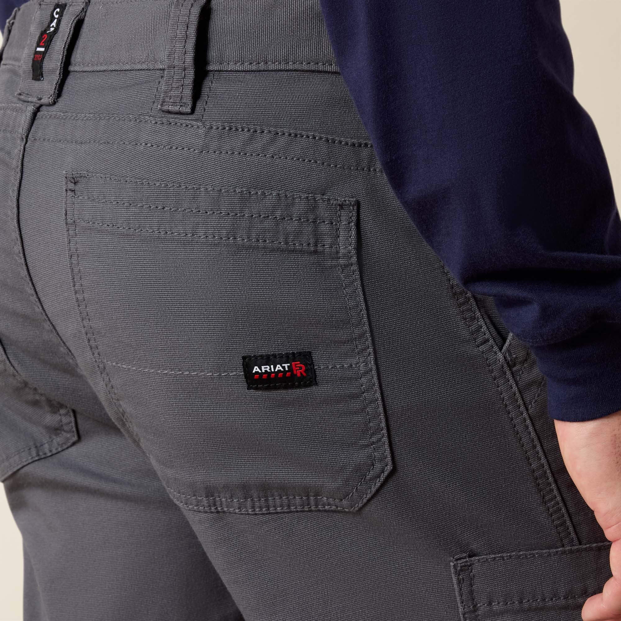 Men FR M5 Stretch DuraLight Cordura® Canvas Stackable Straight Leg Pant | Ariat Outlet