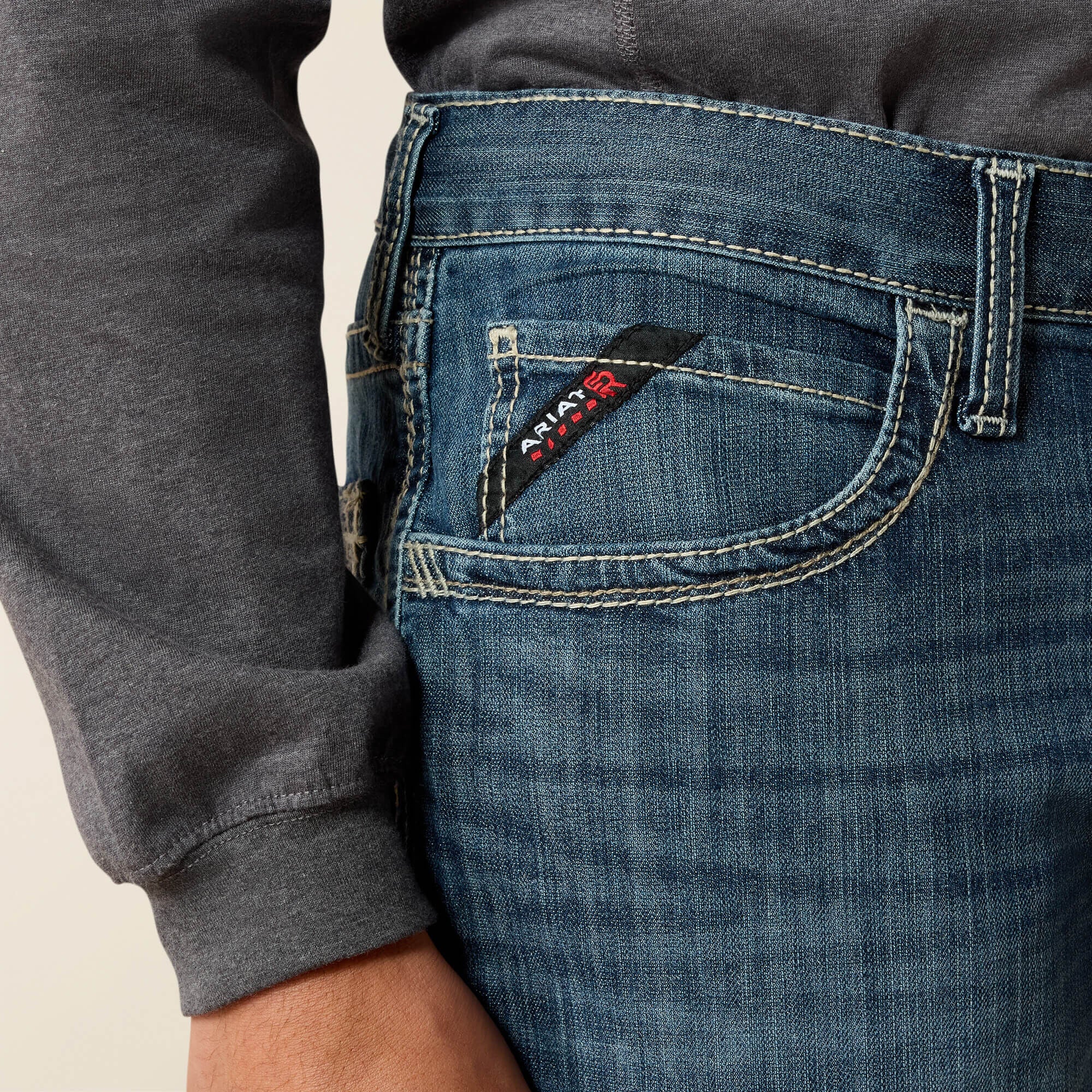 Men FR M4 Relaxed Stretch DuraLight Boundary Boot Cut Jean | Ariat for sale