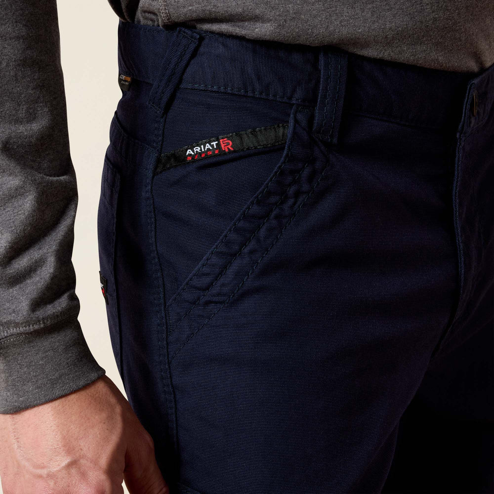 Men FR M5 Stretch DuraLight Cordura® Canvas Stackable Straight Leg Pant | Ariat