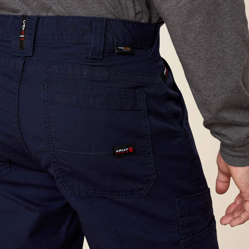 Men FR M5 Stretch DuraLight Cordura® Canvas Stackable Straight Leg Pant | Ariat