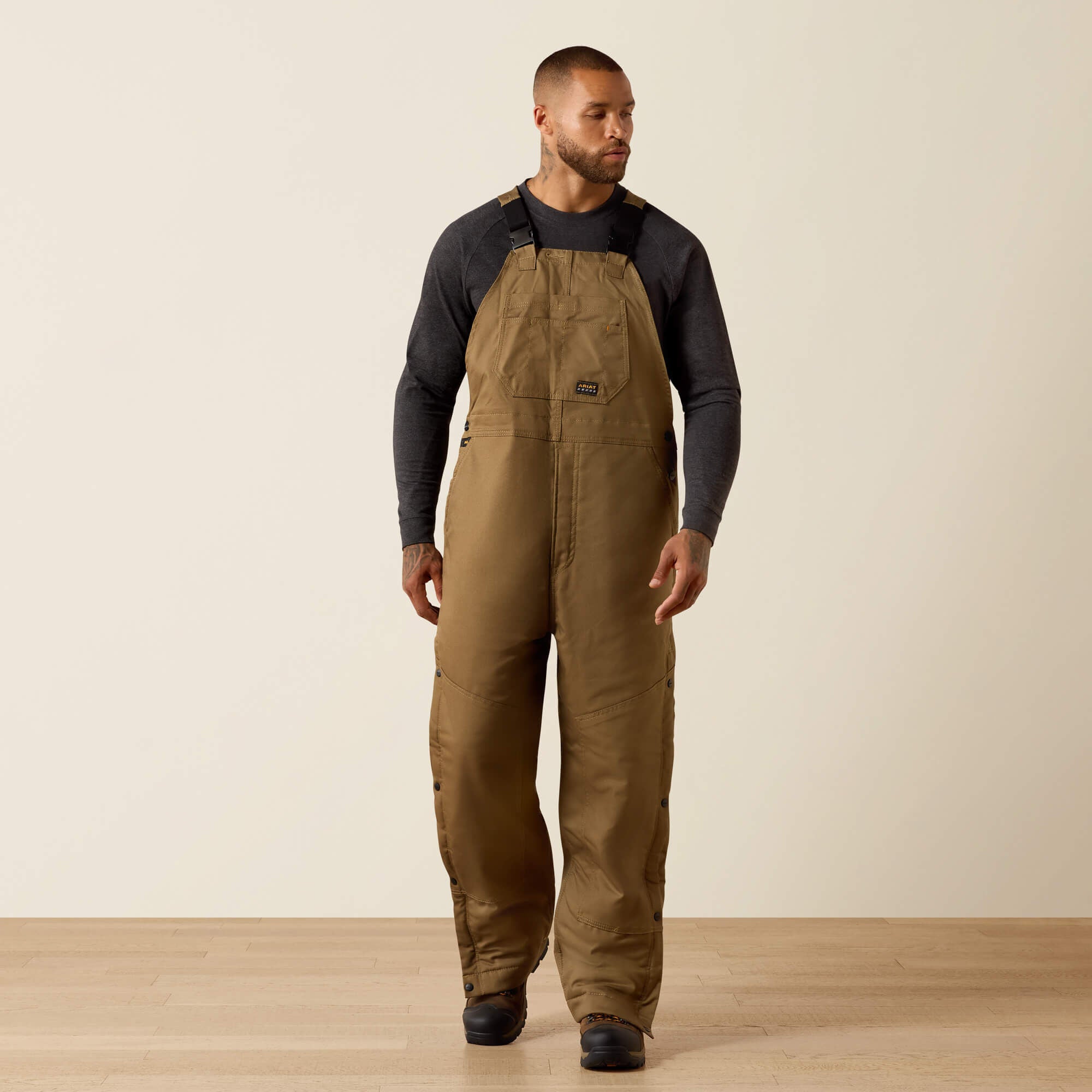 Men Rebar DuraCanvas Stretch Insulated Bib | Ariat Discount