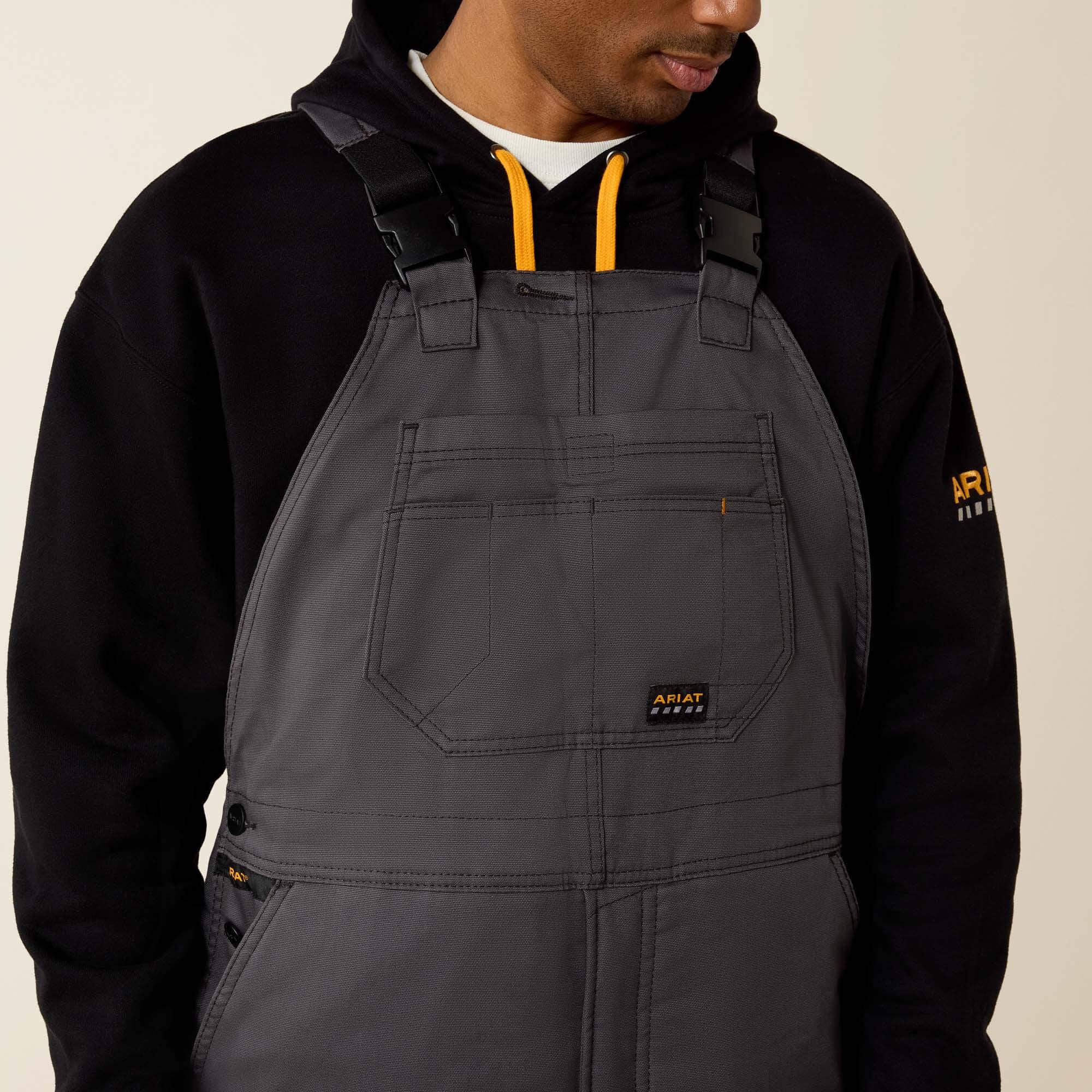 Men Rebar DuraCanvas Stretch Insulated Bib | Ariat for sale