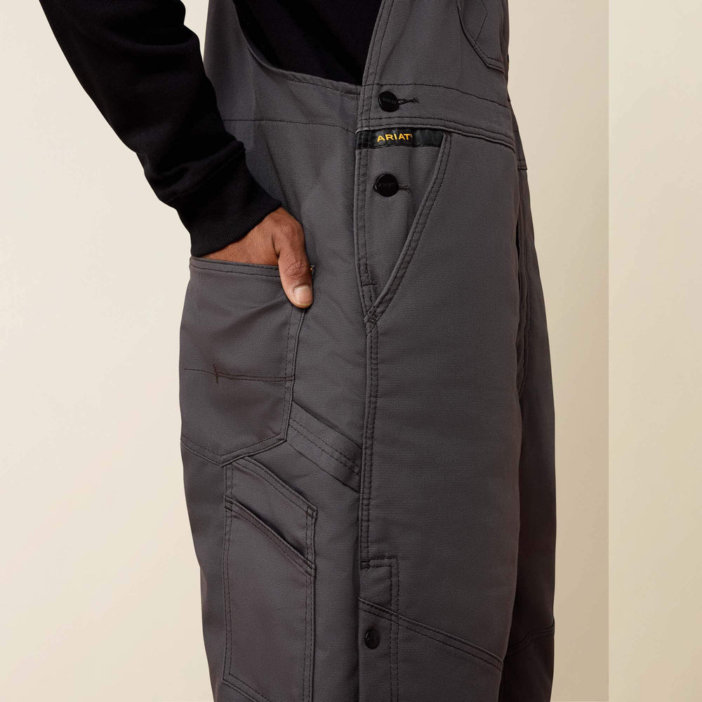 Men Rebar DuraCanvas Stretch Insulated Bib | Ariat for sale