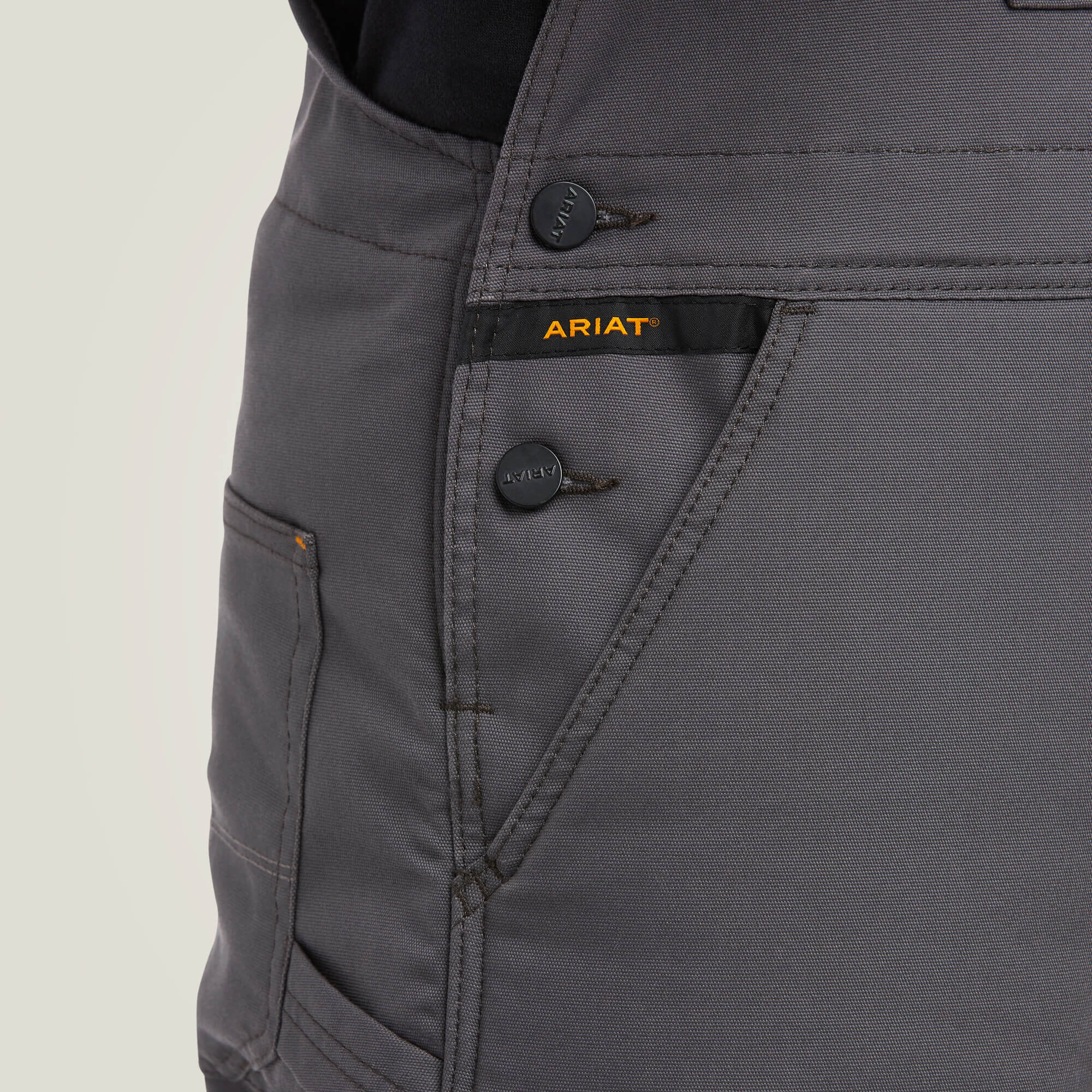 Men Rebar DuraCanvas Stretch Insulated Bib | Ariat for sale