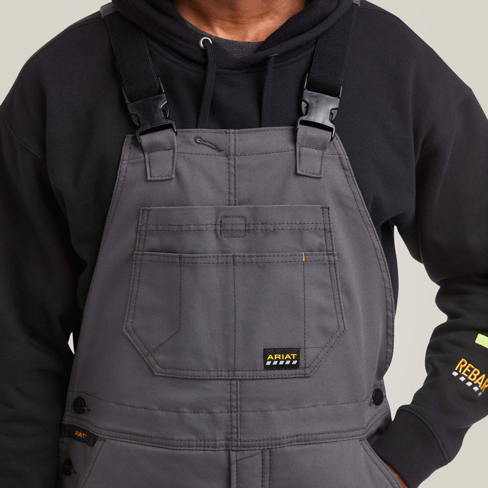 Men Rebar DuraCanvas Stretch Insulated Bib | Ariat for sale