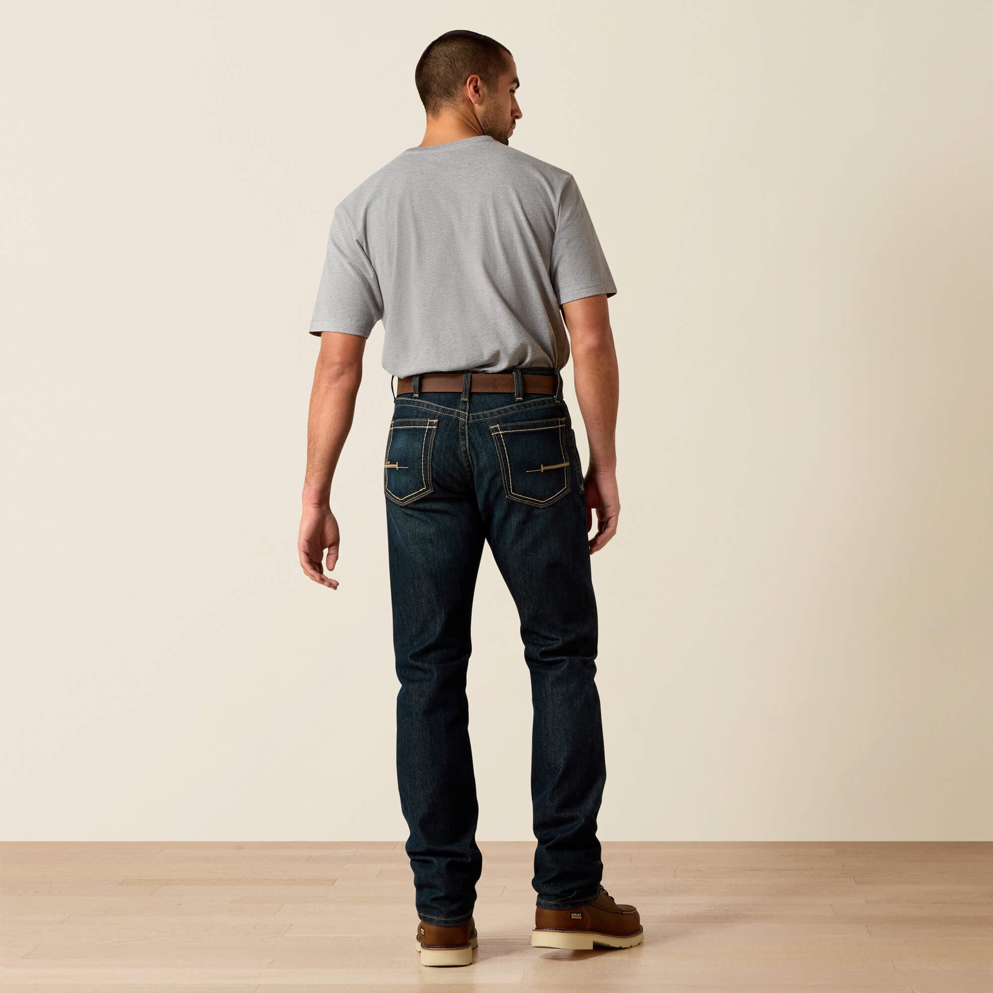 Men Rebar M4 Relaxed DuraStretch Edge Stackable Straight Leg Jean | Ariat near me
