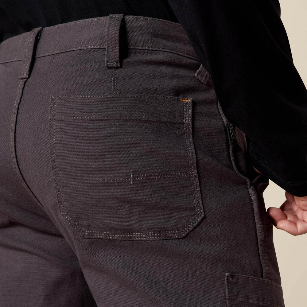Men Rebar M4 Low Rise DuraStretch Made Tough Double Front Stackable Straight Leg Pant | Ariat Outlet