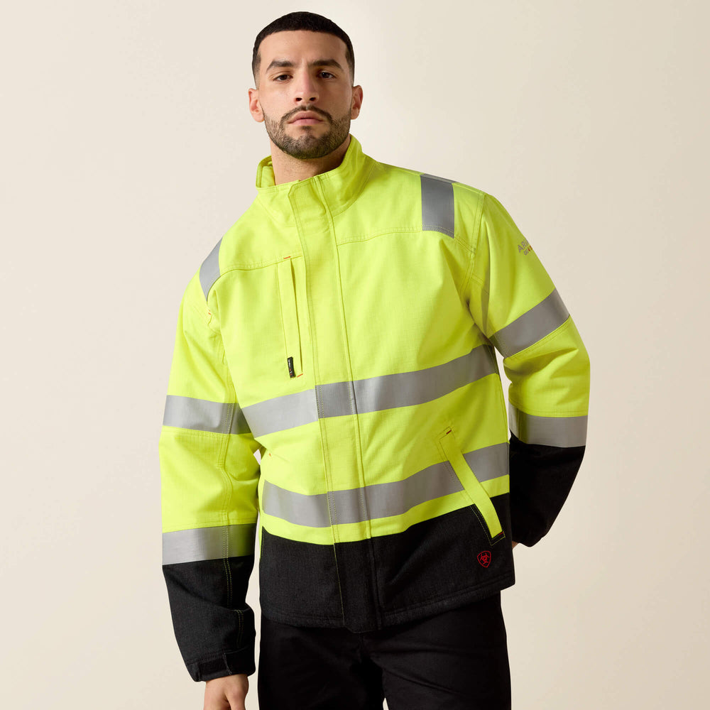 Men FR Hi-Vis Waterproof Insulated Jacket | Ariat on sale