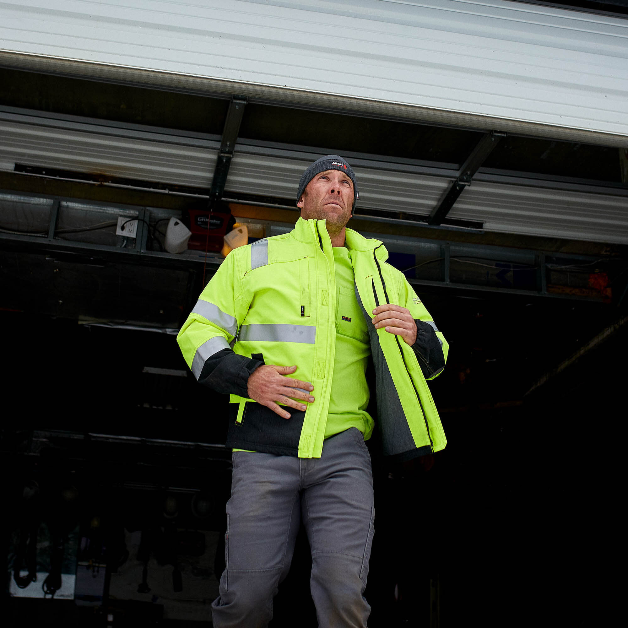 Men FR Hi-Vis Waterproof Insulated Jacket | Ariat on sale