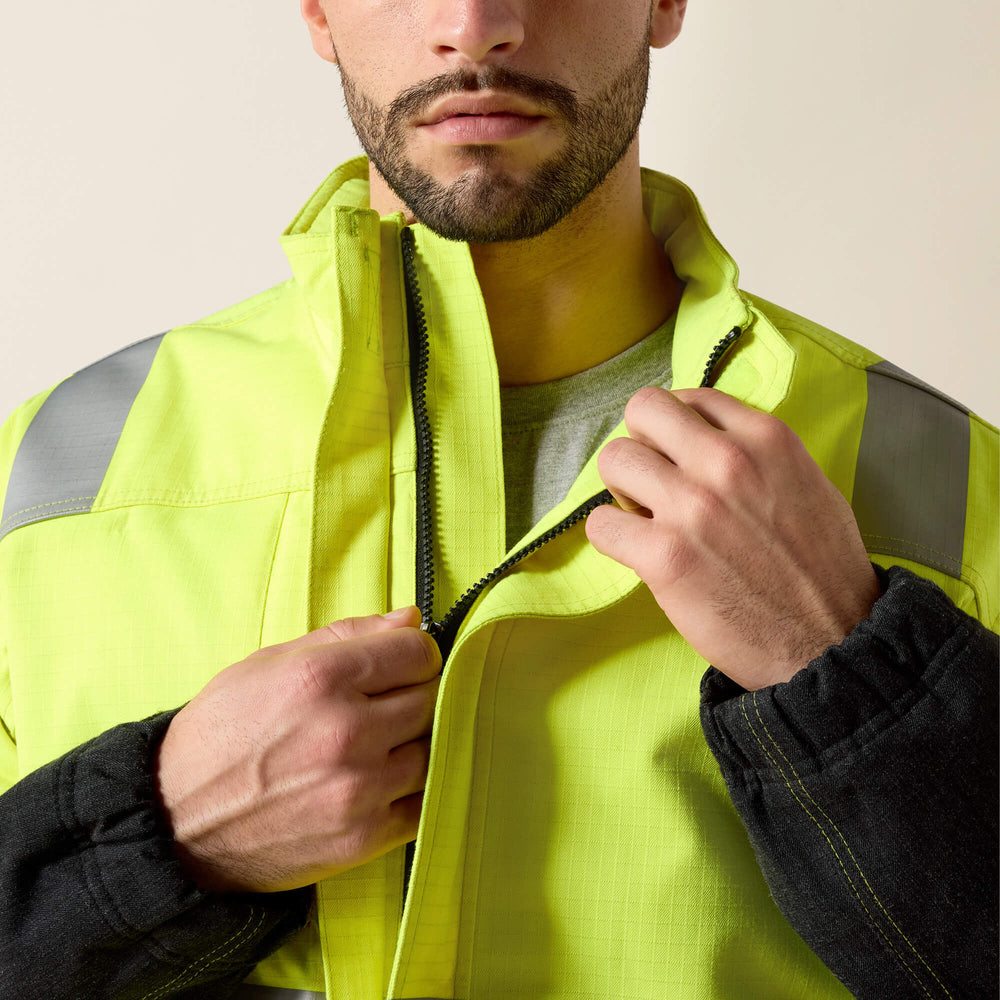 Men FR Hi-Vis Waterproof Insulated Jacket | Ariat on sale