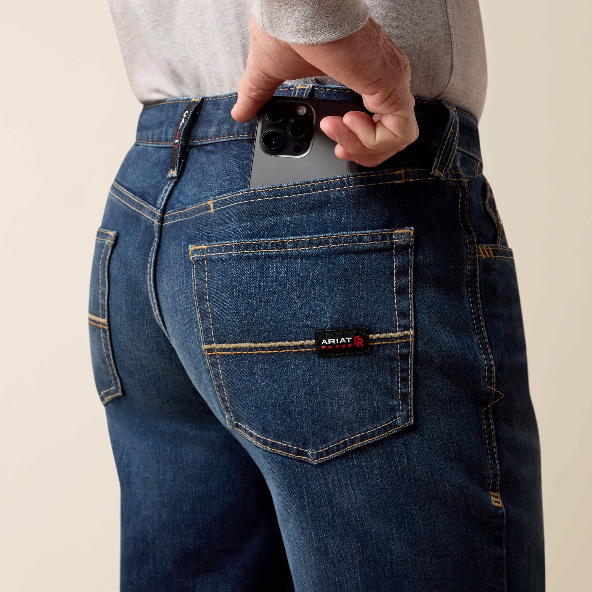 Men FR M4 Relaxed Lightweight DuraStretch Boot Cut Jeans | Ariat us