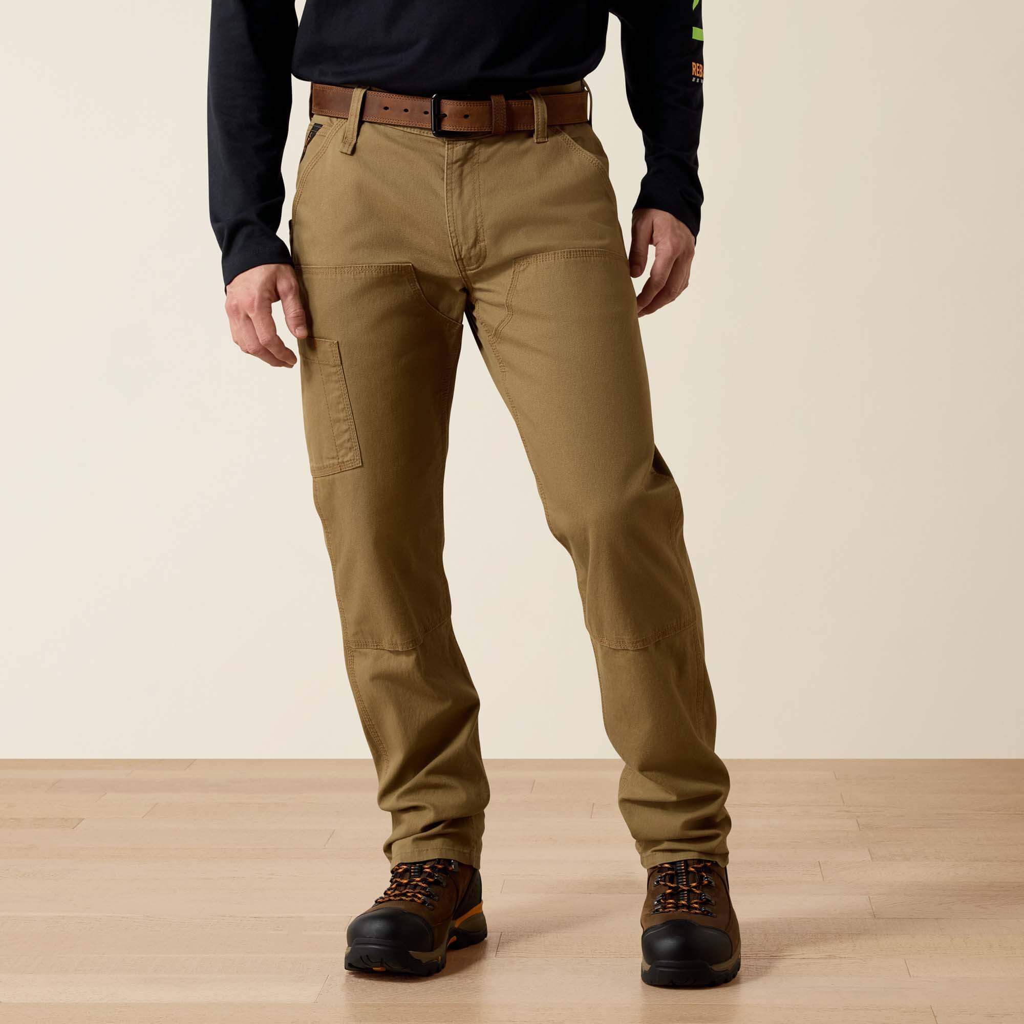 Men Rebar M4 Low Rise DuraStretch Made Tough Double Front Stackable Straight Leg Pant | Ariat near me