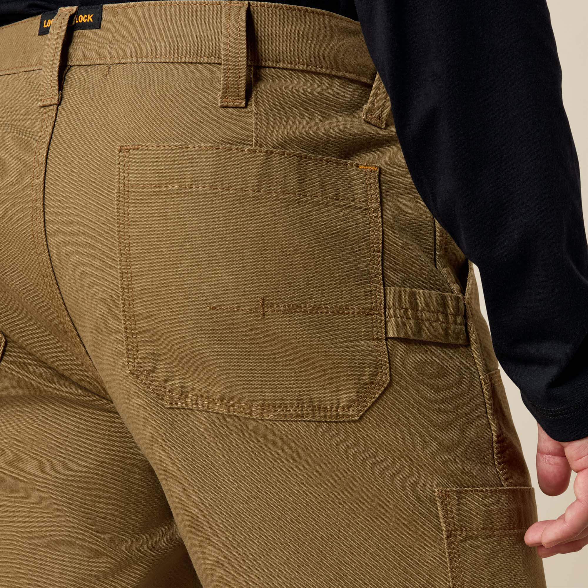 Men Rebar M4 Low Rise DuraStretch Made Tough Double Front Stackable Straight Leg Pant | Ariat near me