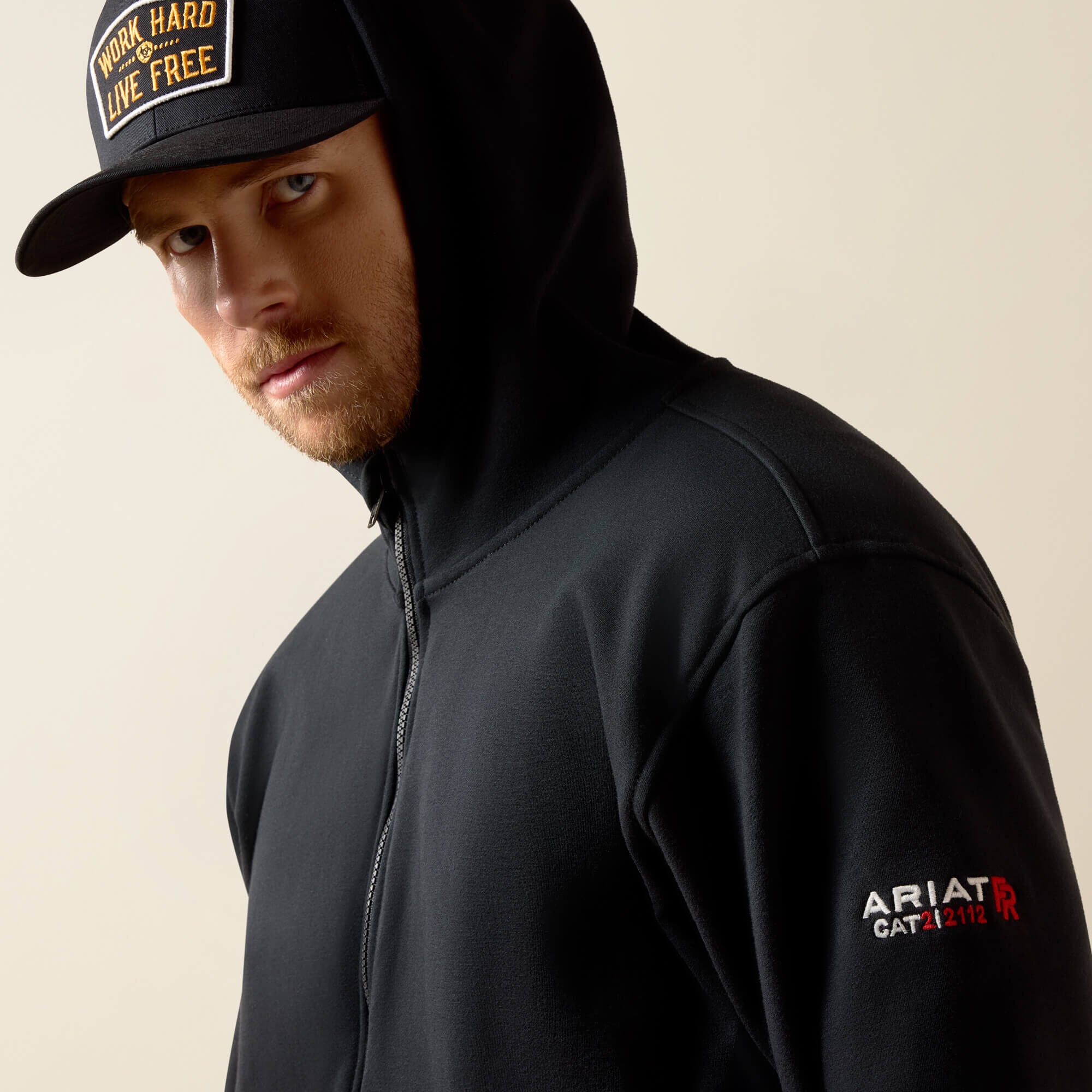 Men FR DuraStretch Full Zip Hoodie | Ariat us