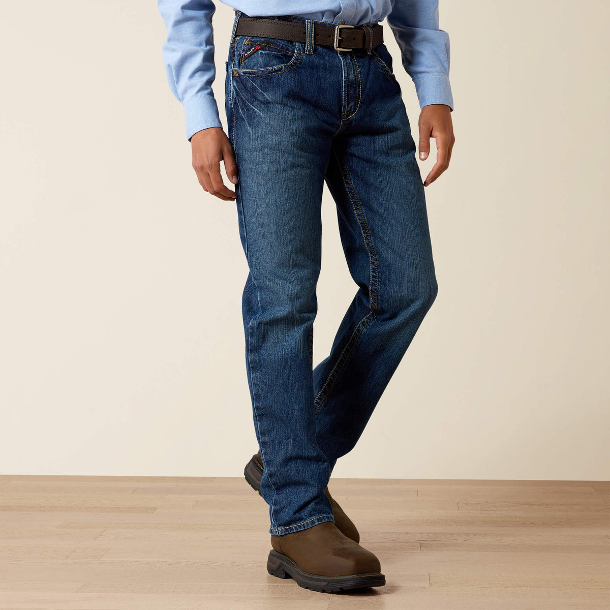 Men FR M3 Loose Basic Stackable Straight Leg Jean | Ariat Online
