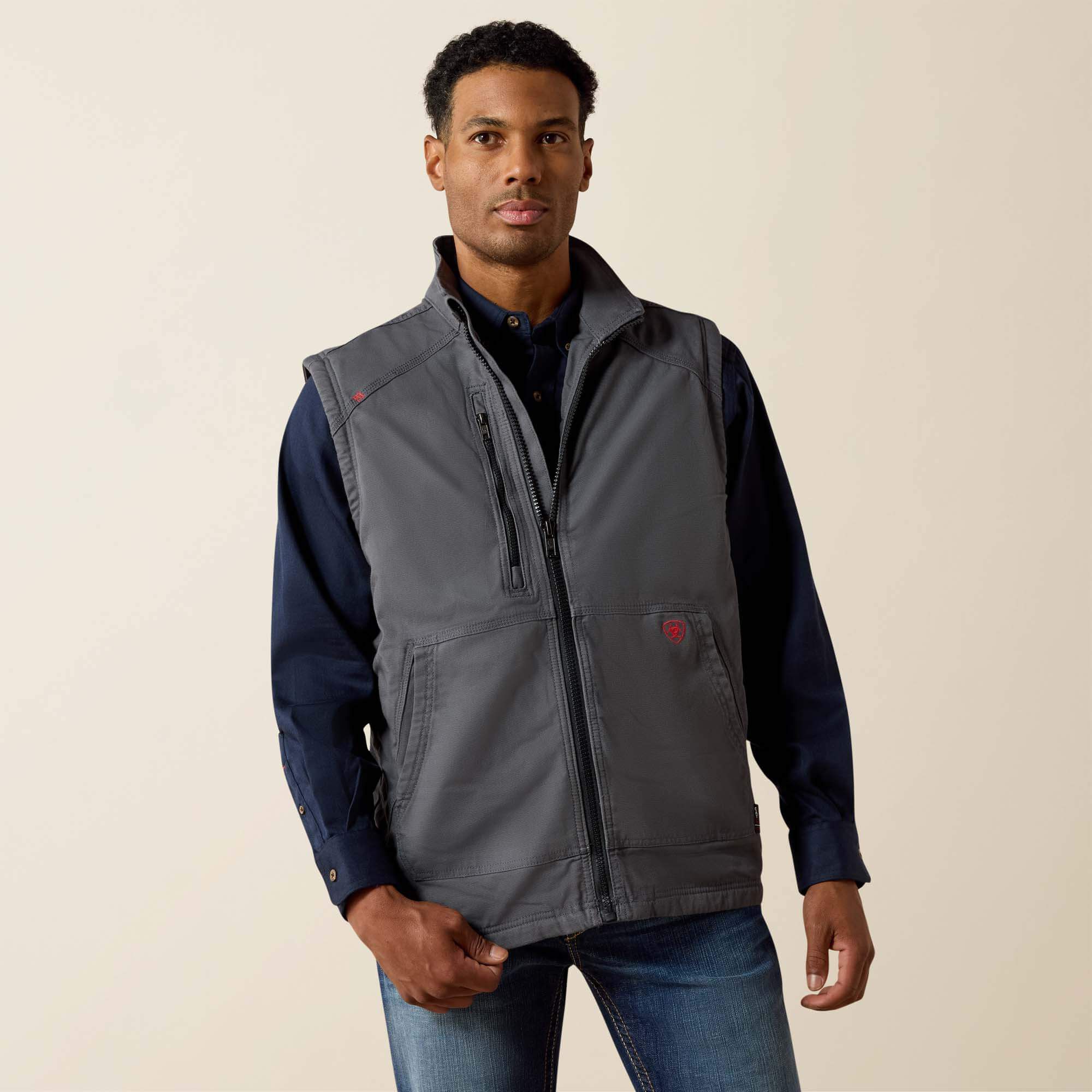 Men FR DuraLight Cordura Canvas Vest | Ariat near me