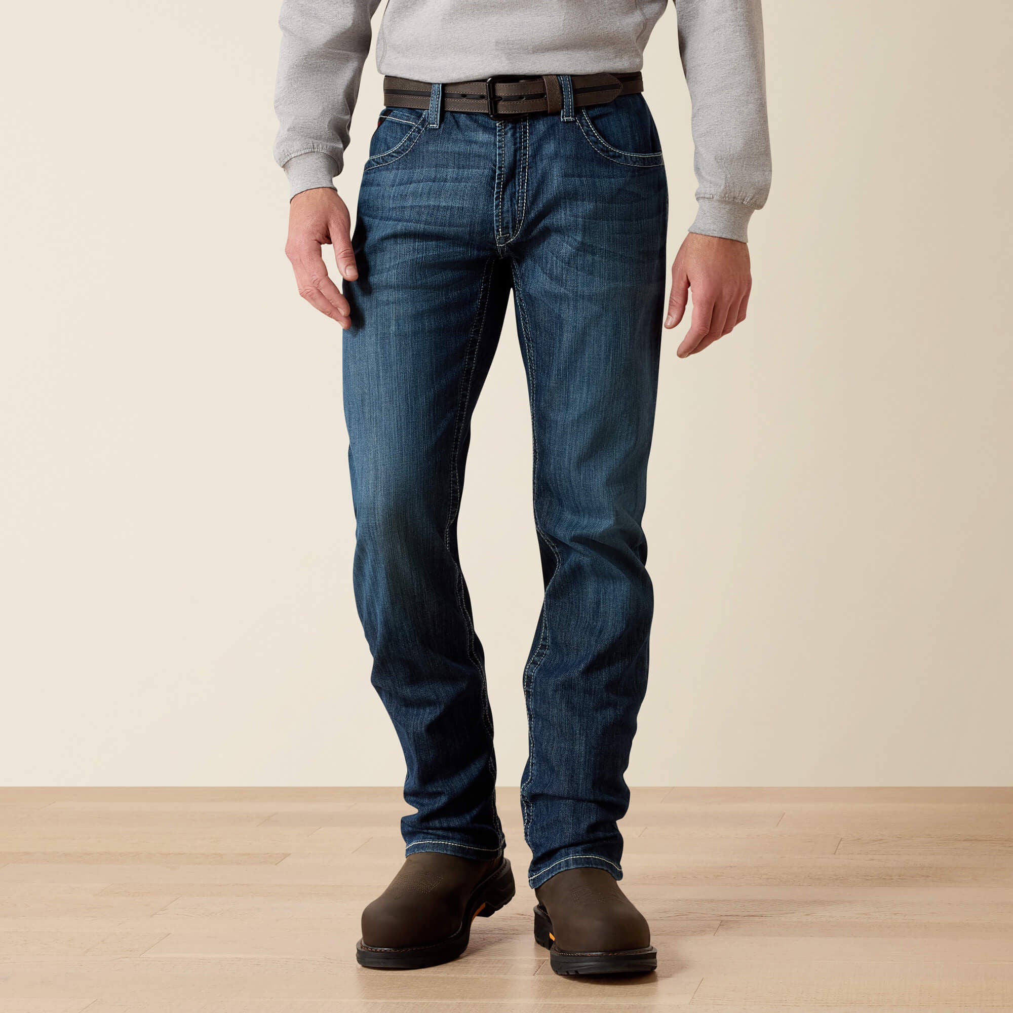 Men FR M5 Straight DuraLight Stretch Coltrane Straight Leg Jean | Ariat on sale