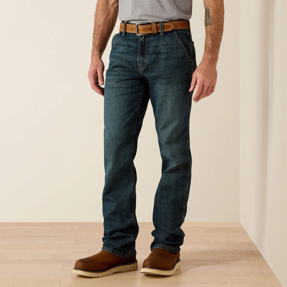 Men Rebar M7 Slim DuraStretch Workhorse Straight Leg Jean | Ariat Online