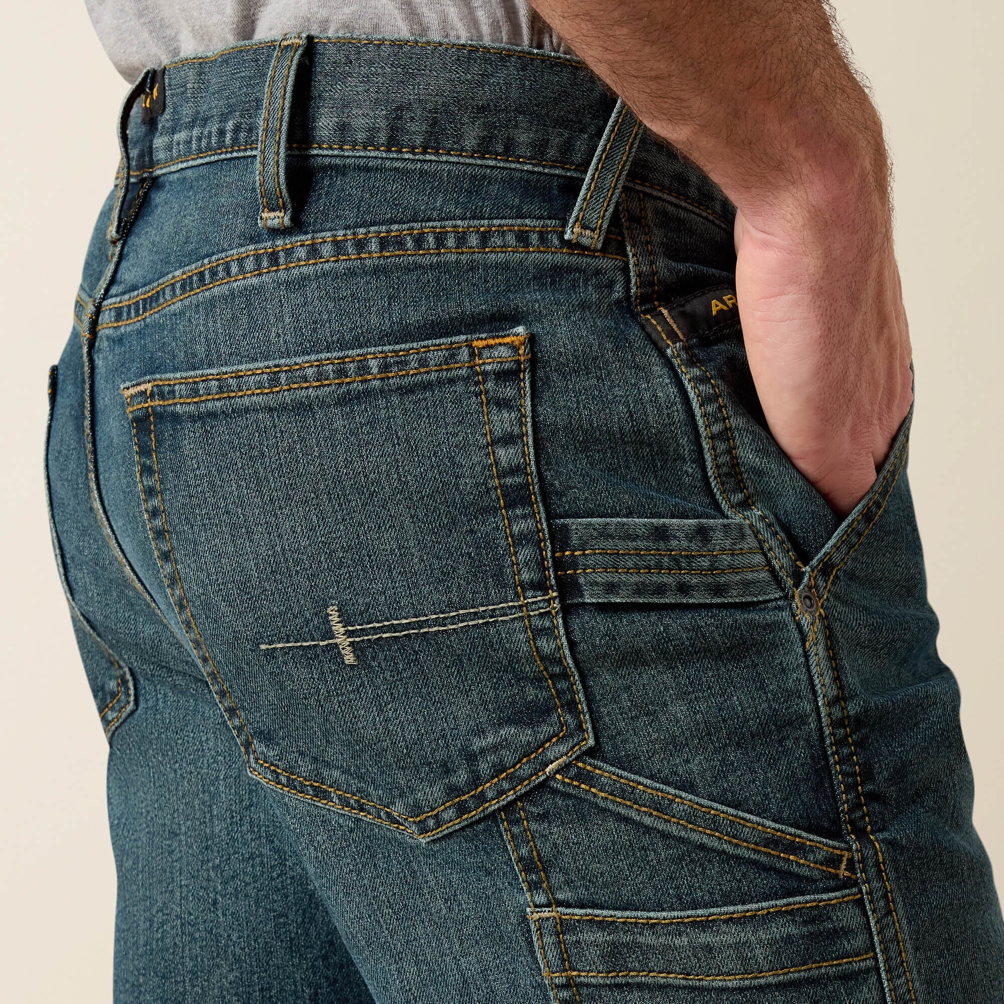 Men Rebar M7 Slim DuraStretch Workhorse Straight Leg Jean | Ariat Online