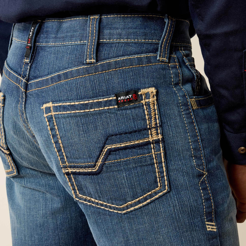 Men FR M5 Straight DuraStretch Truckee Stackable Straight Leg Jean | Ariat on sale