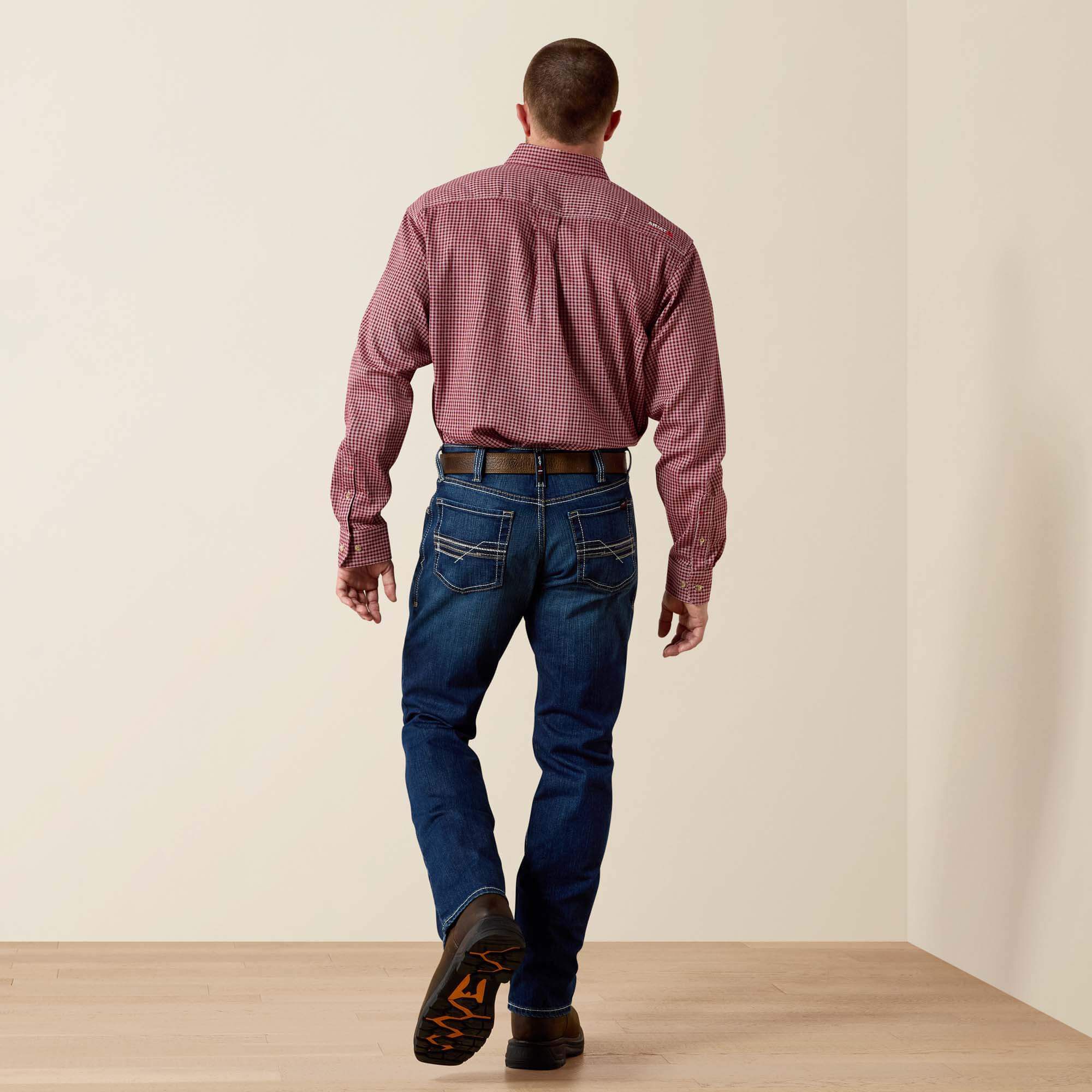 Men FR M4 Relaxed DuraStretch Lineup Stackable Straight Leg Jean | Ariat