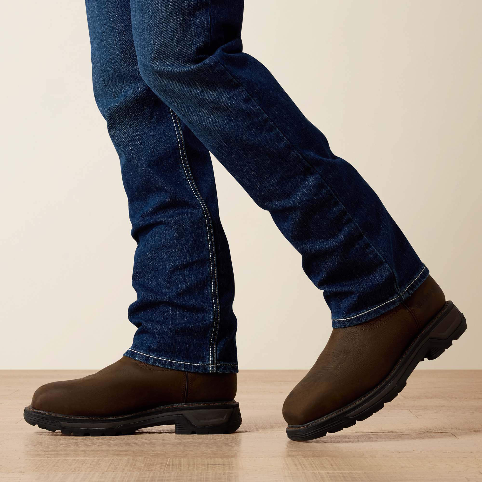 Men FR M4 Relaxed DuraStretch Lineup Stackable Straight Leg Jean | Ariat