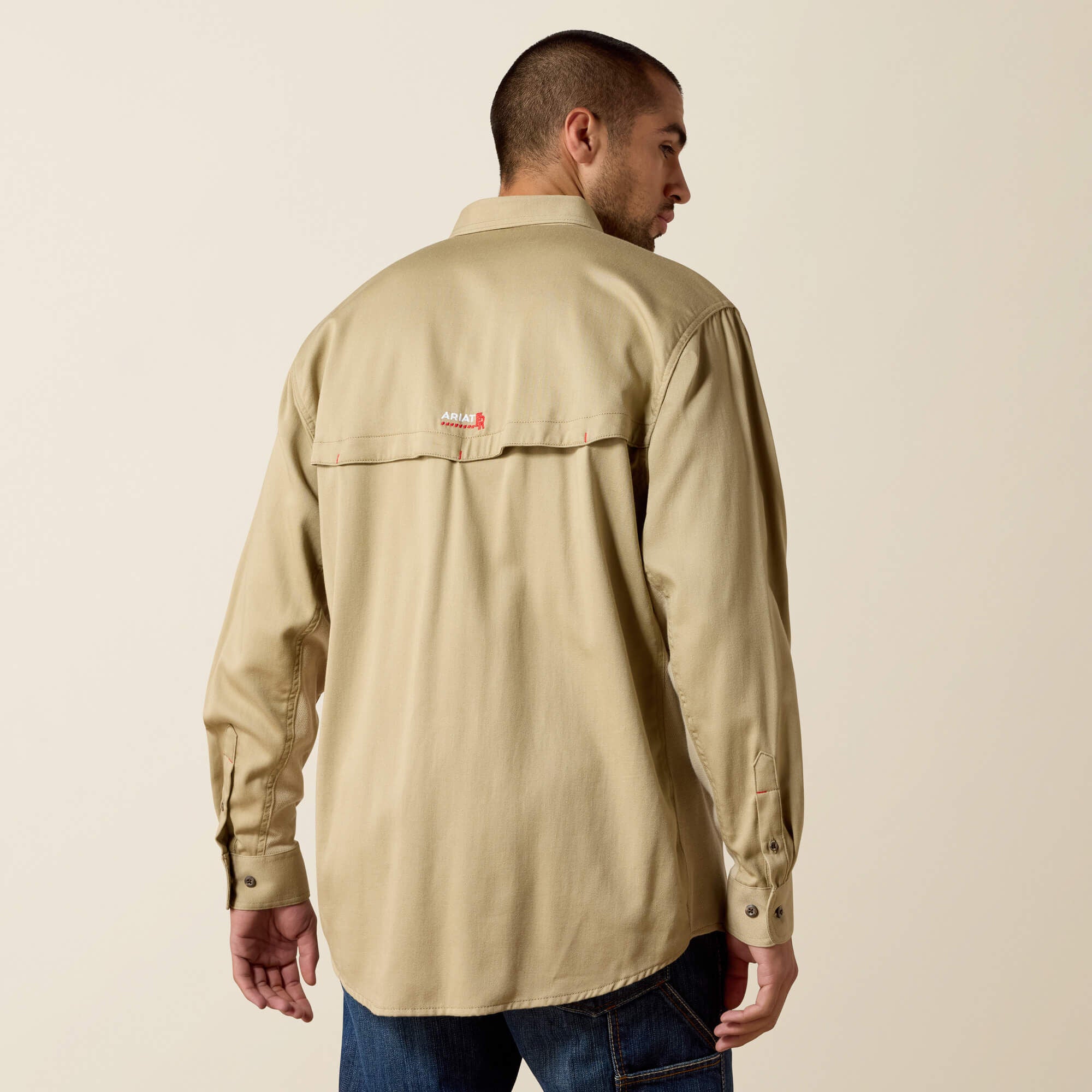 Men FR Solid Vent Work Shirt | Ariat on sale
