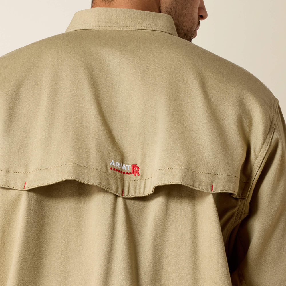 Men FR Solid Vent Work Shirt | Ariat on sale