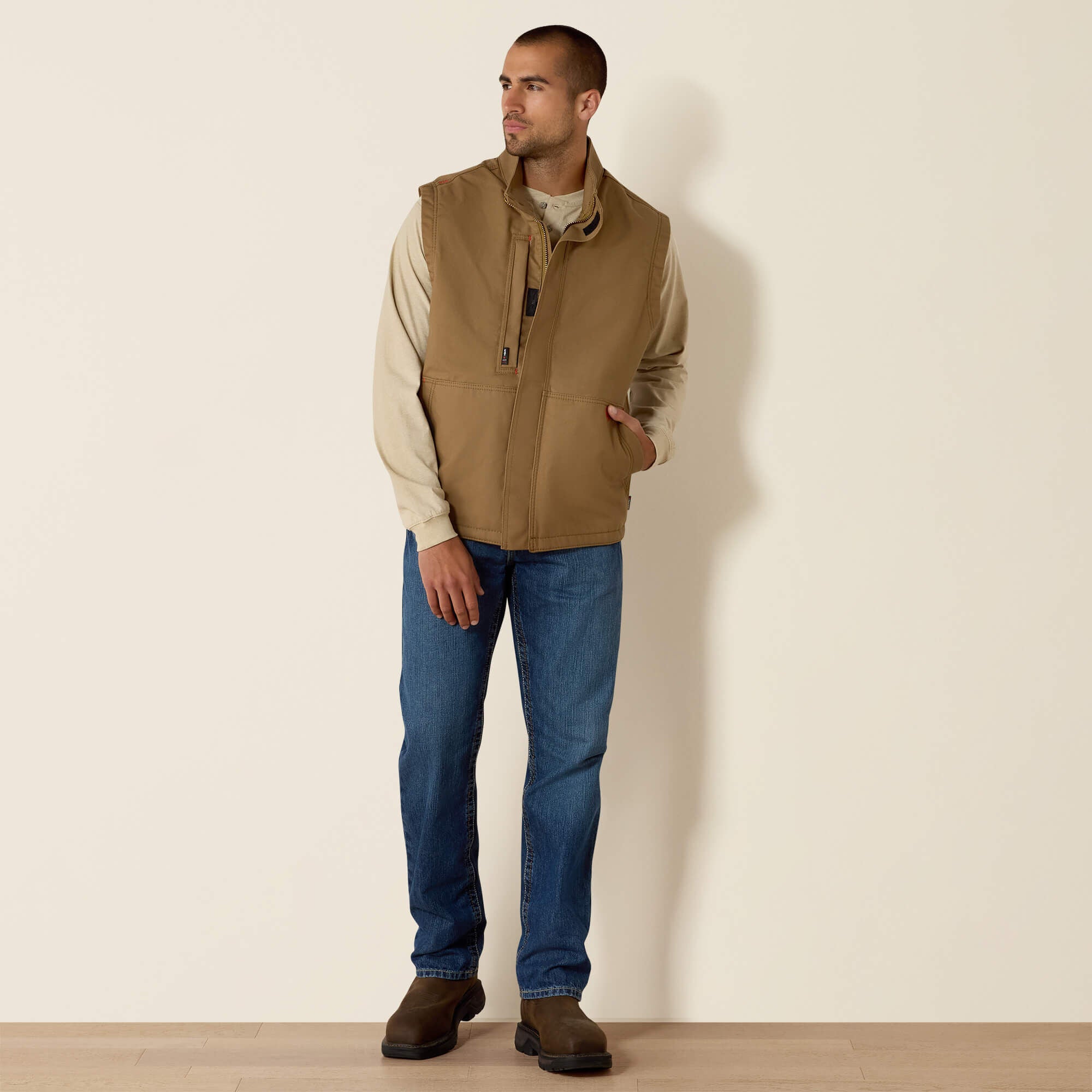 Men FR Workhorse Insulated Vest | Ariat