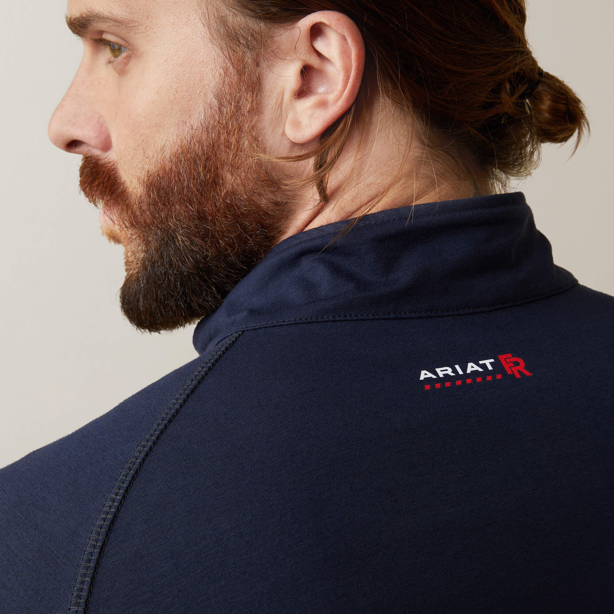 Men FR Combat Stretch Patriot 1/4 Zip Work Shirt | Ariat Discount