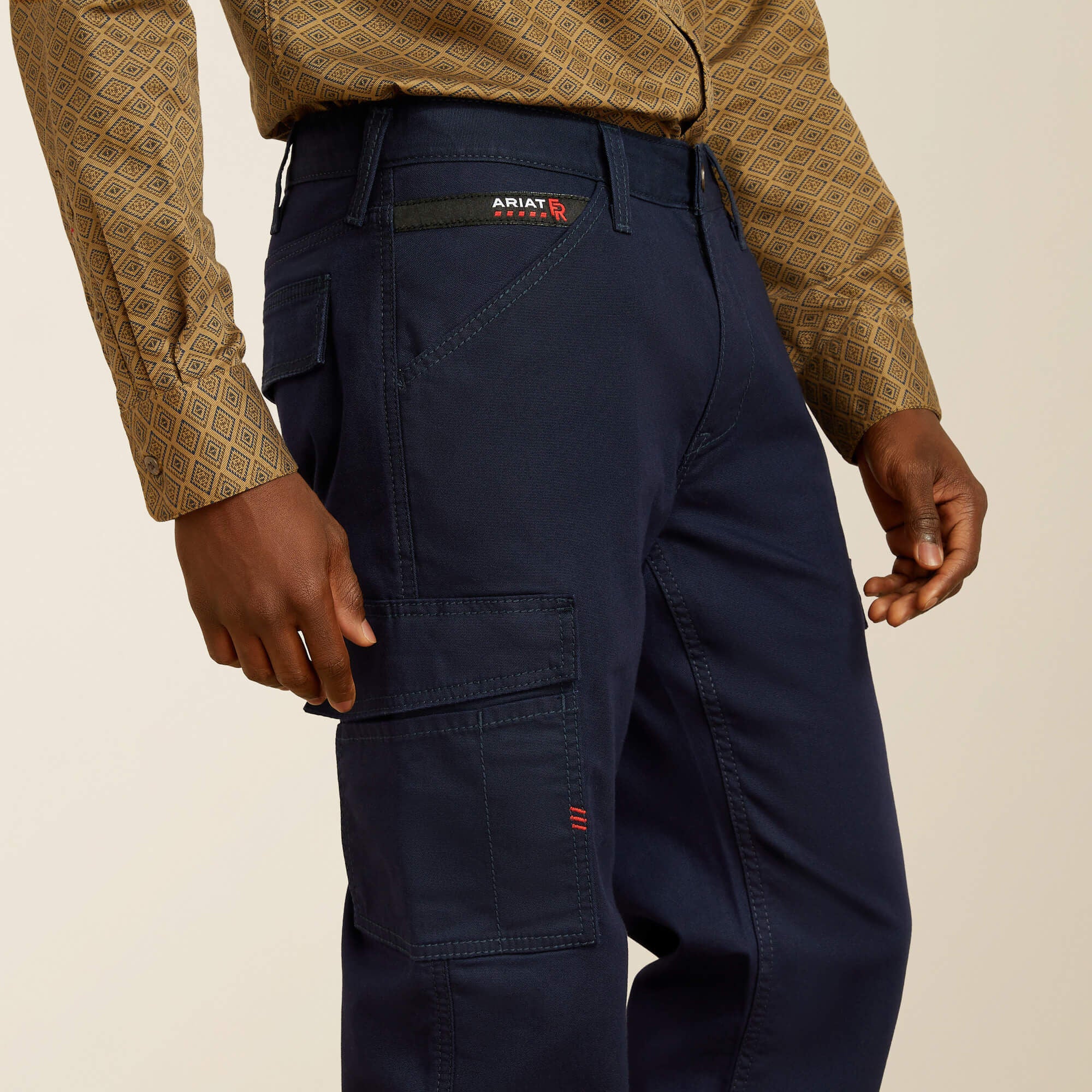Men FR M4 Relaxed Lightweight Cargo DuraStretch Straight Leg Pants | Ariat us