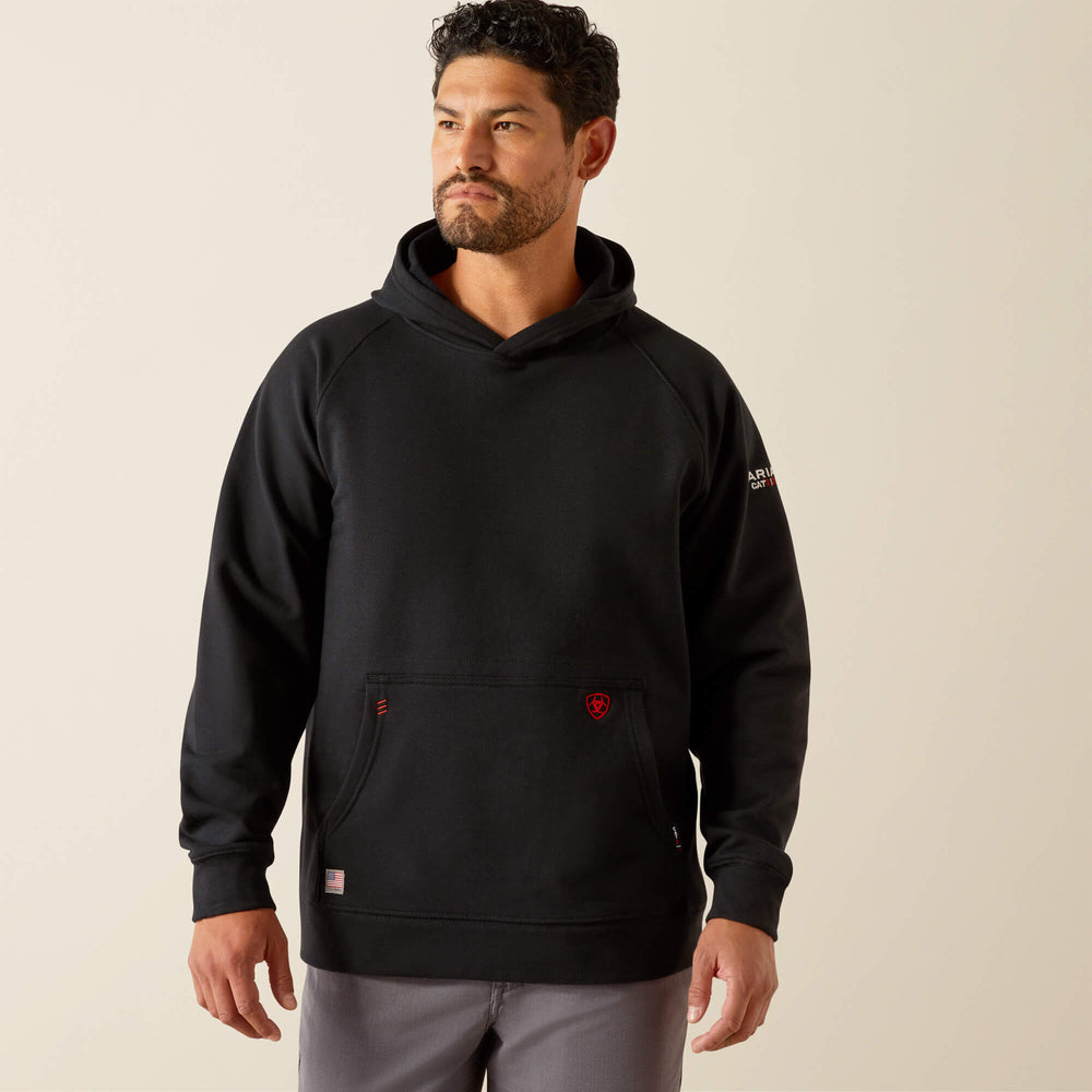 Men FR DuraStretch Work Hard Live Free Hoodie | Ariat Discount